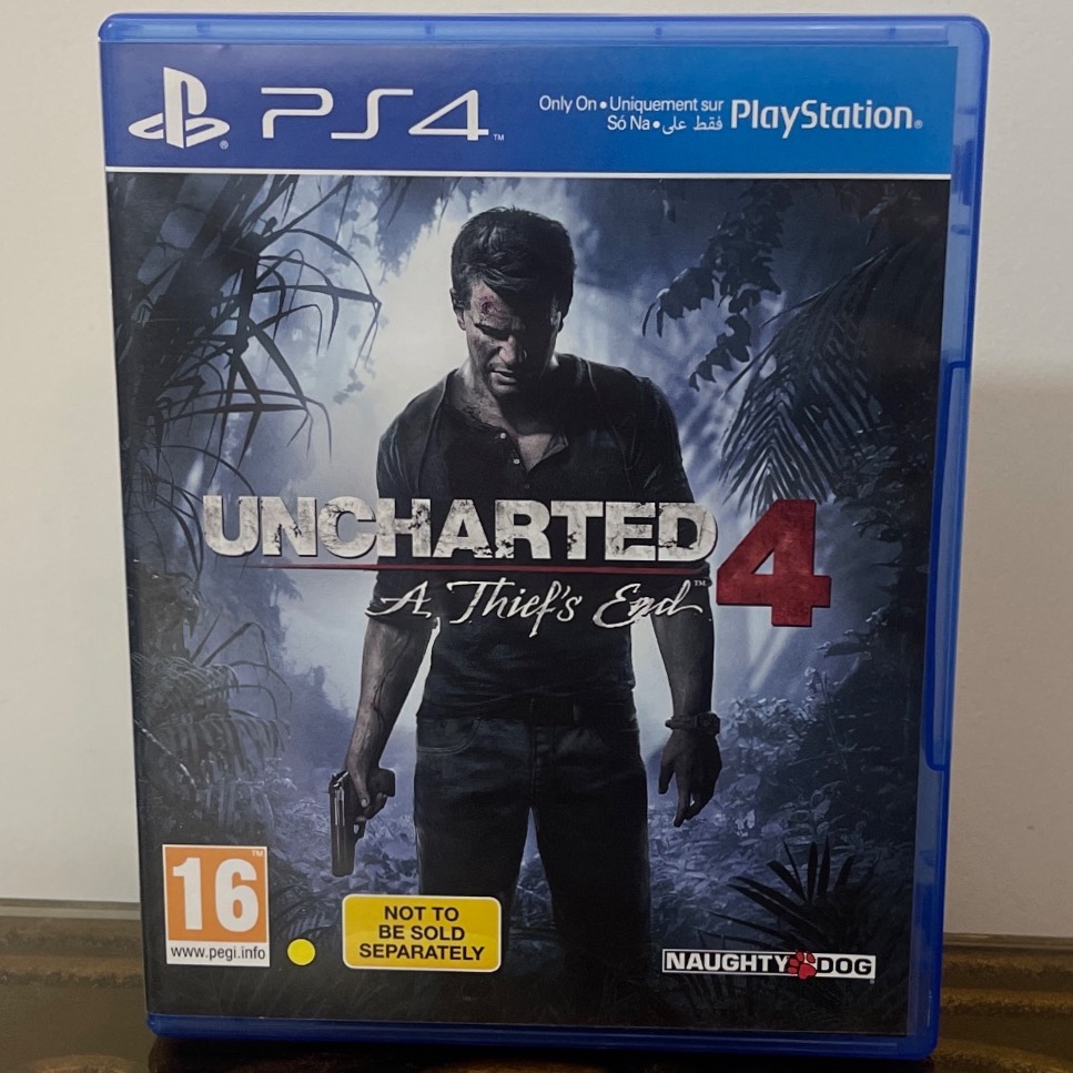 بازی uncharted 4 ( فقط پلمپ باز شده )