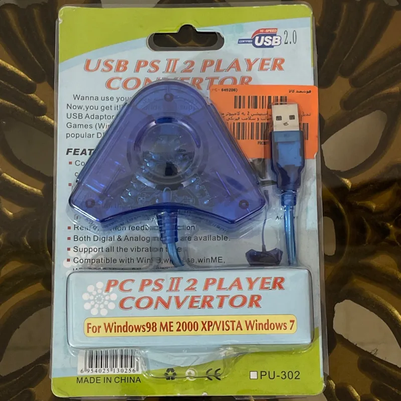 تبدیل دسته Pes یک و دو به USB