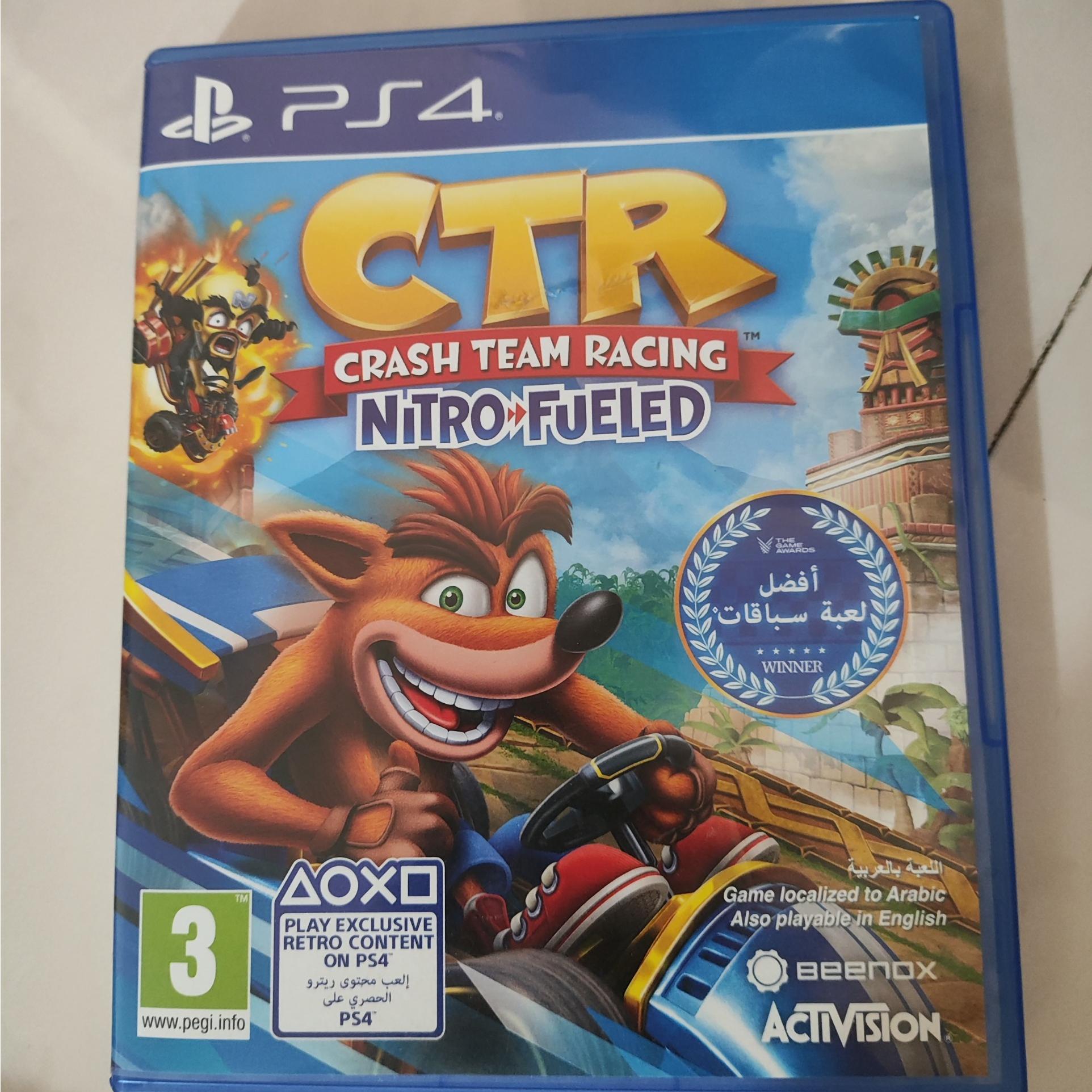 CTR Nitro fueled ps4