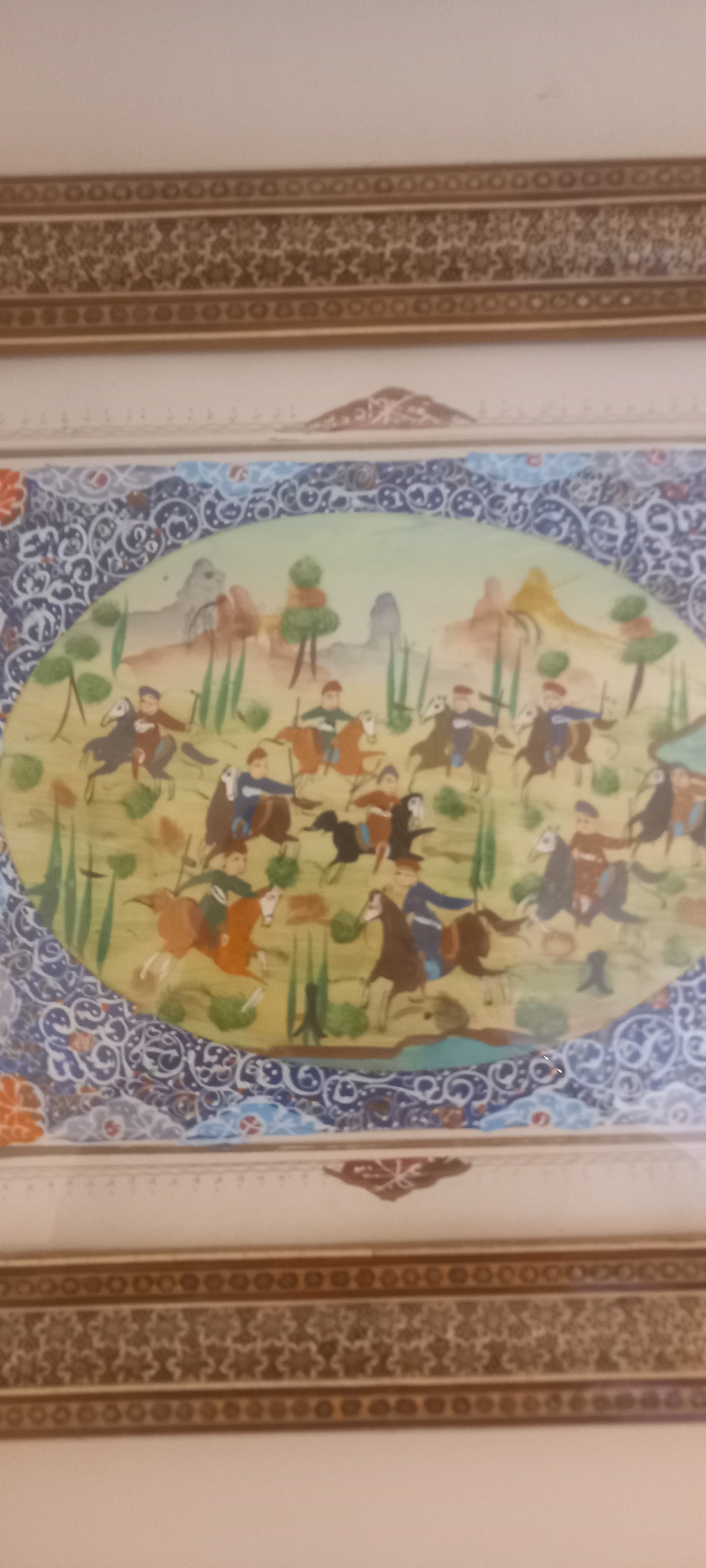 تابلو خاتمکاری و نقاشی دستی