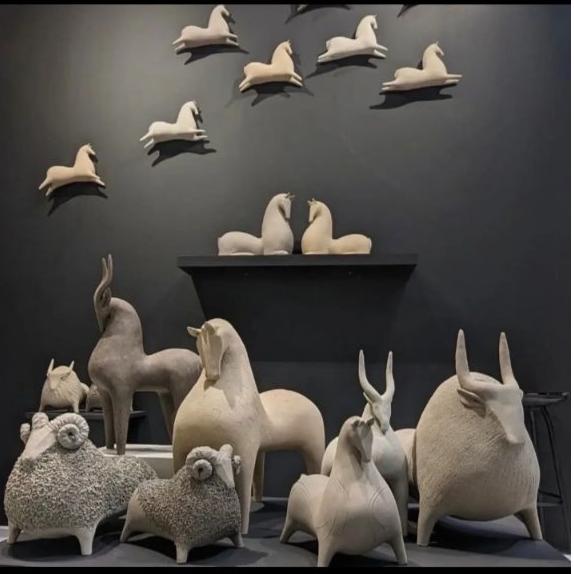مجسمه حیوانات گوناگون
