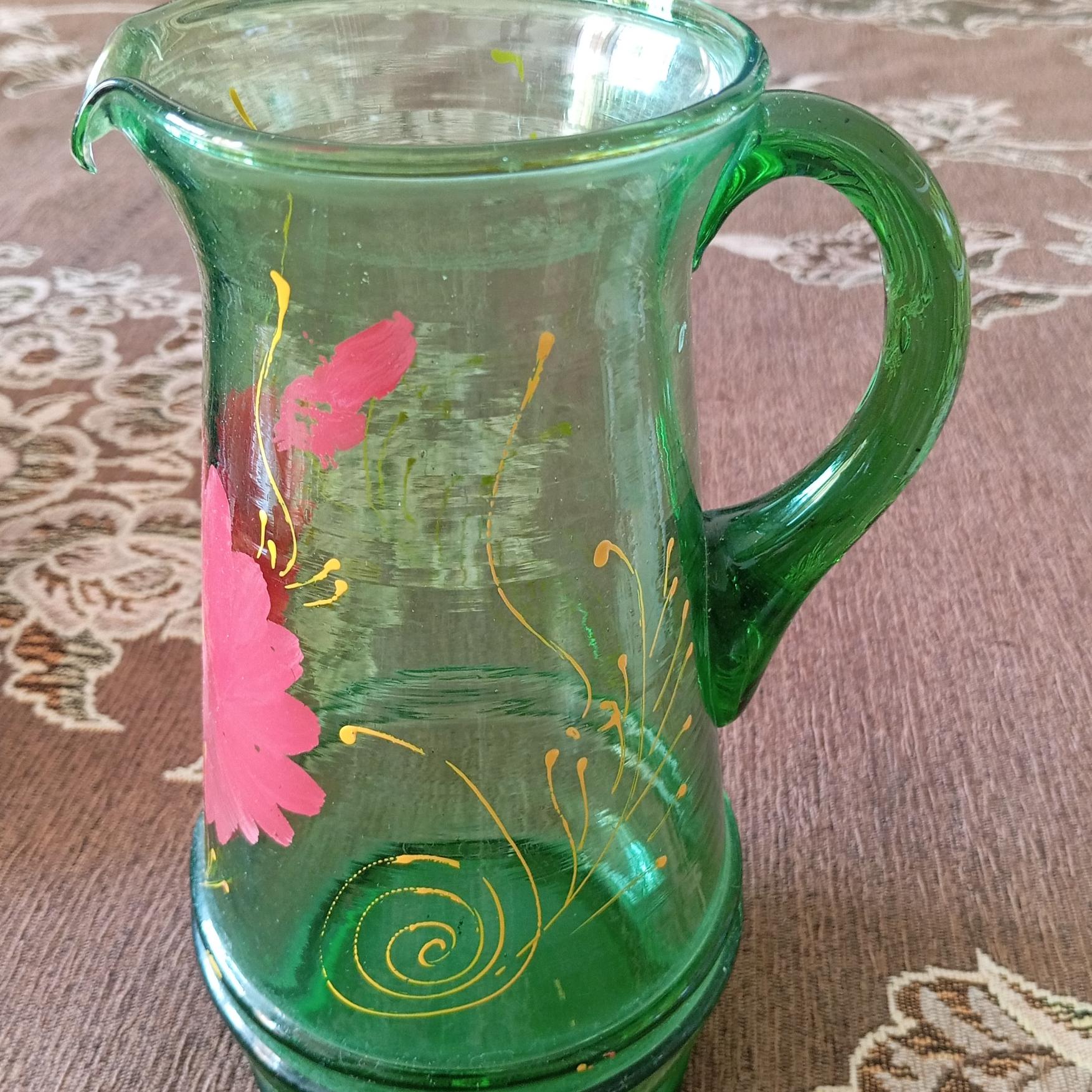 پارچ قدیمی بلوری