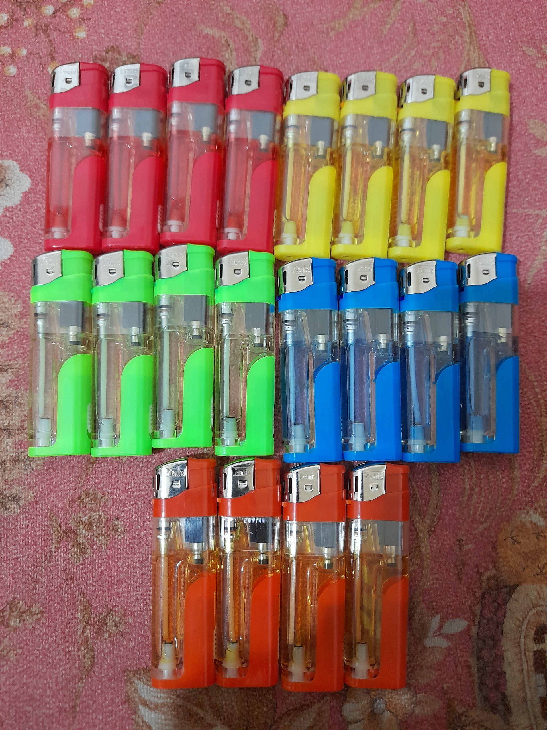 فندک دوکاره چراقوه دار 30عدد