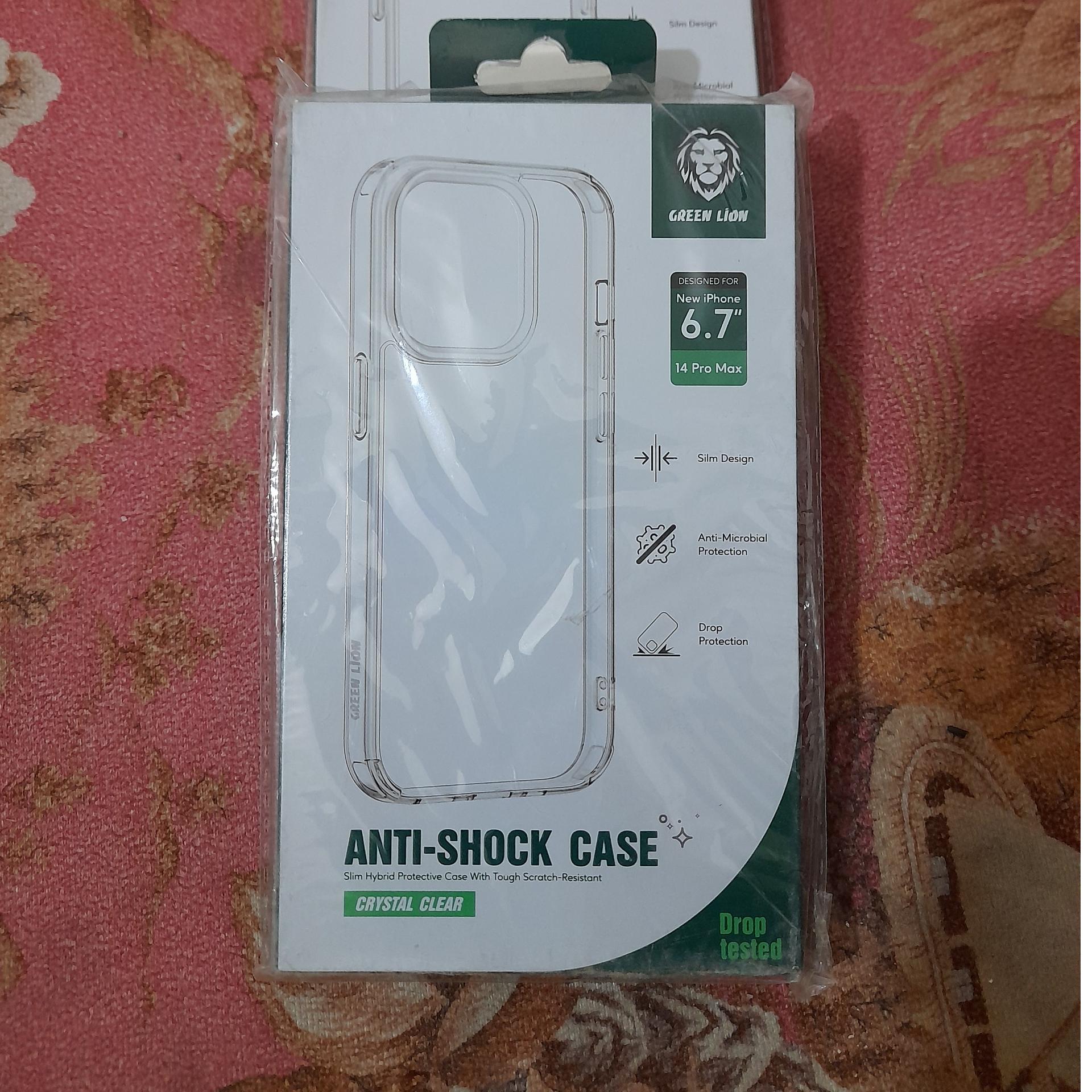 گارد شفاف گوشی ایفون 14پرومکس برند گرین لاین