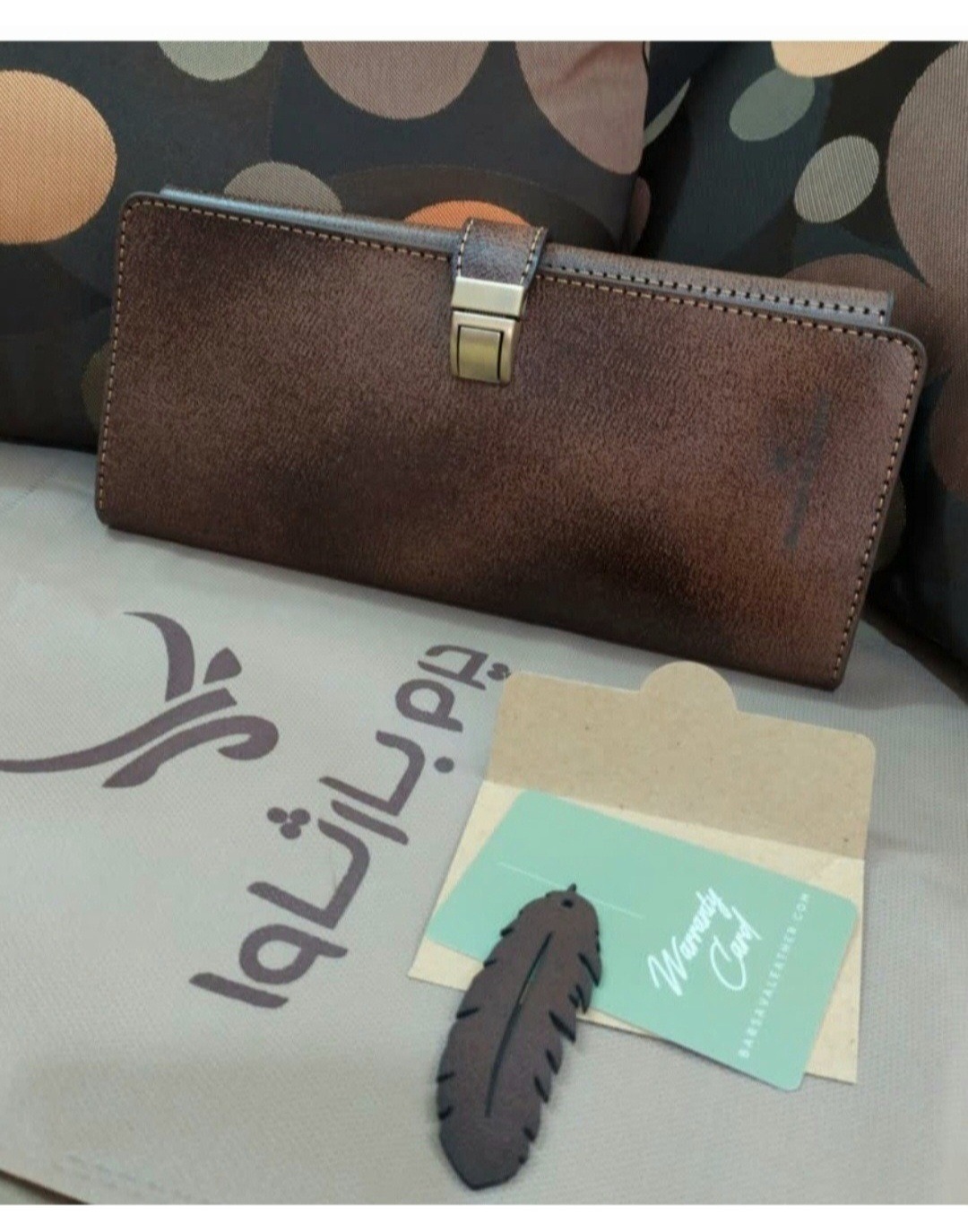 کیف پول مردانه چرم طبیعی