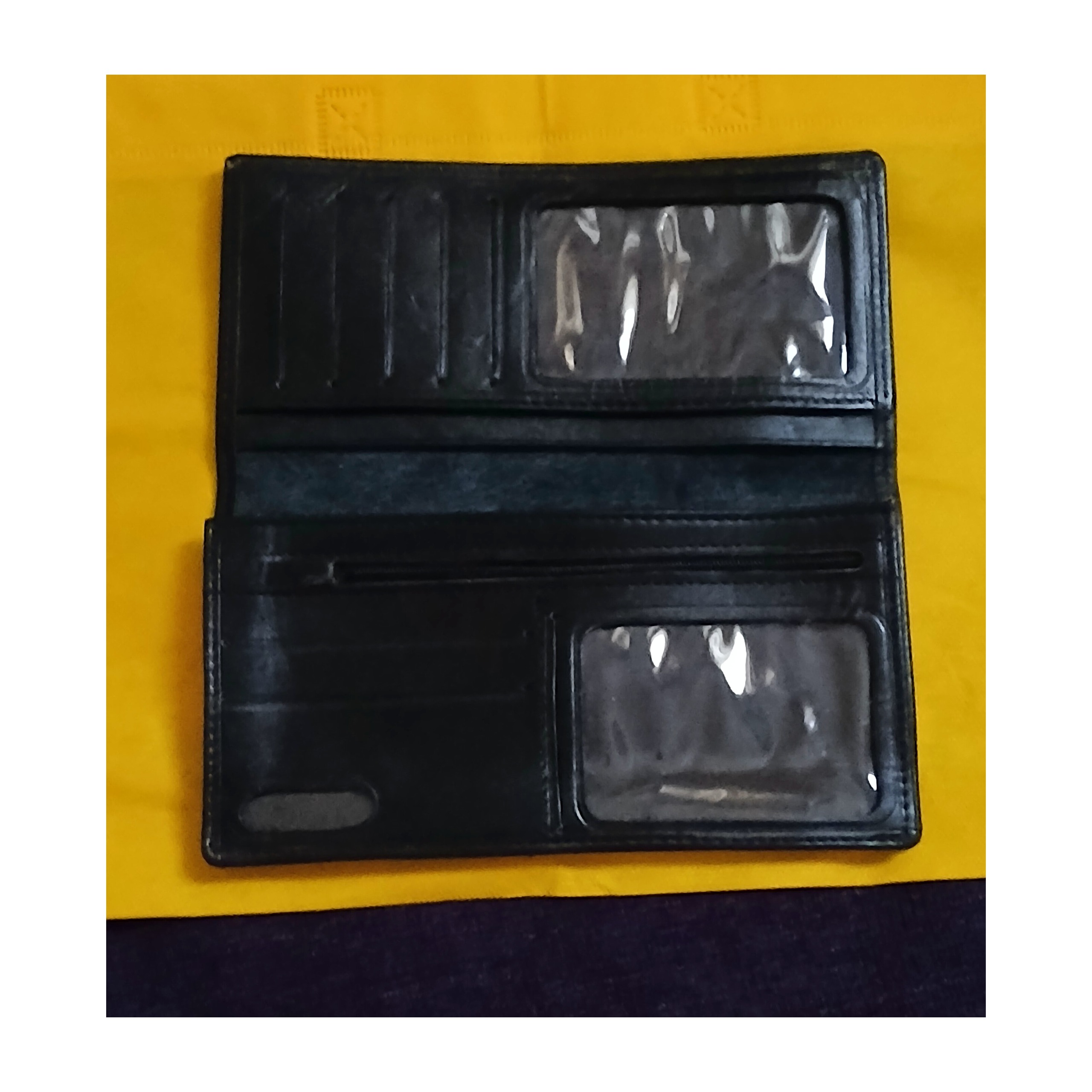 کیف پول مردانه چرم مشکی