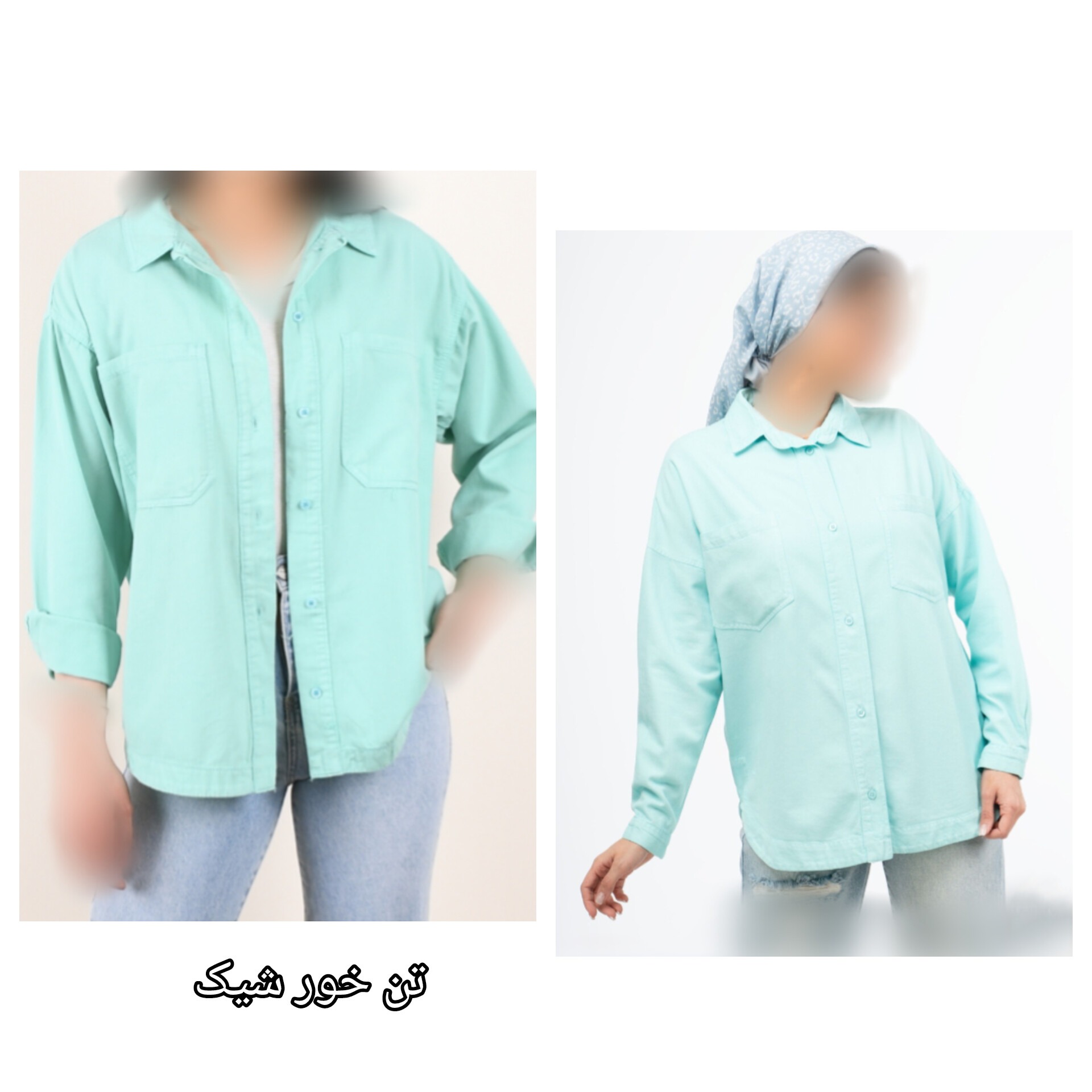 مانتو زنانه شومیز مانتویی کتان