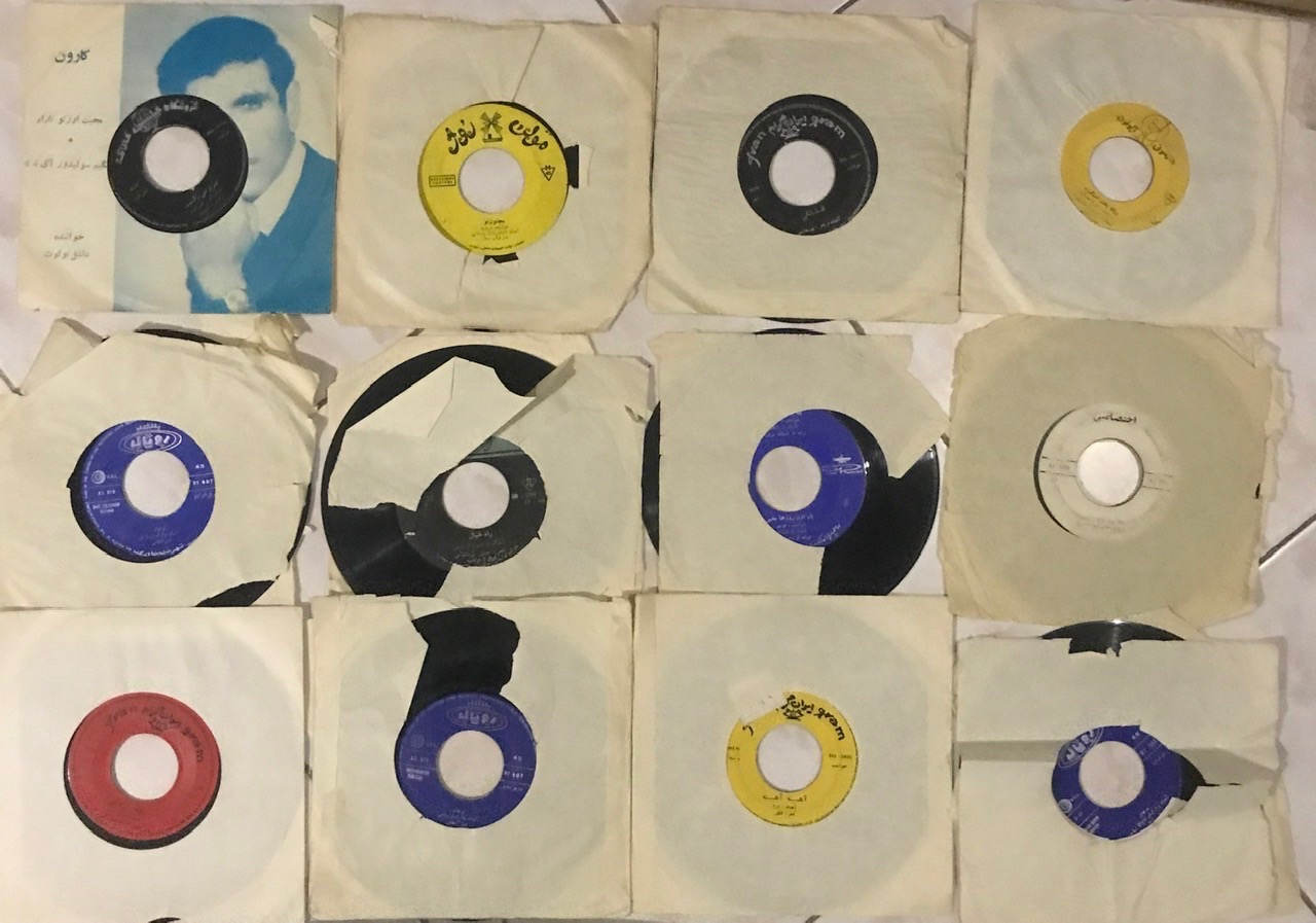 تعداد 36 عدد صفحه گرام بدون کاور ایرانی