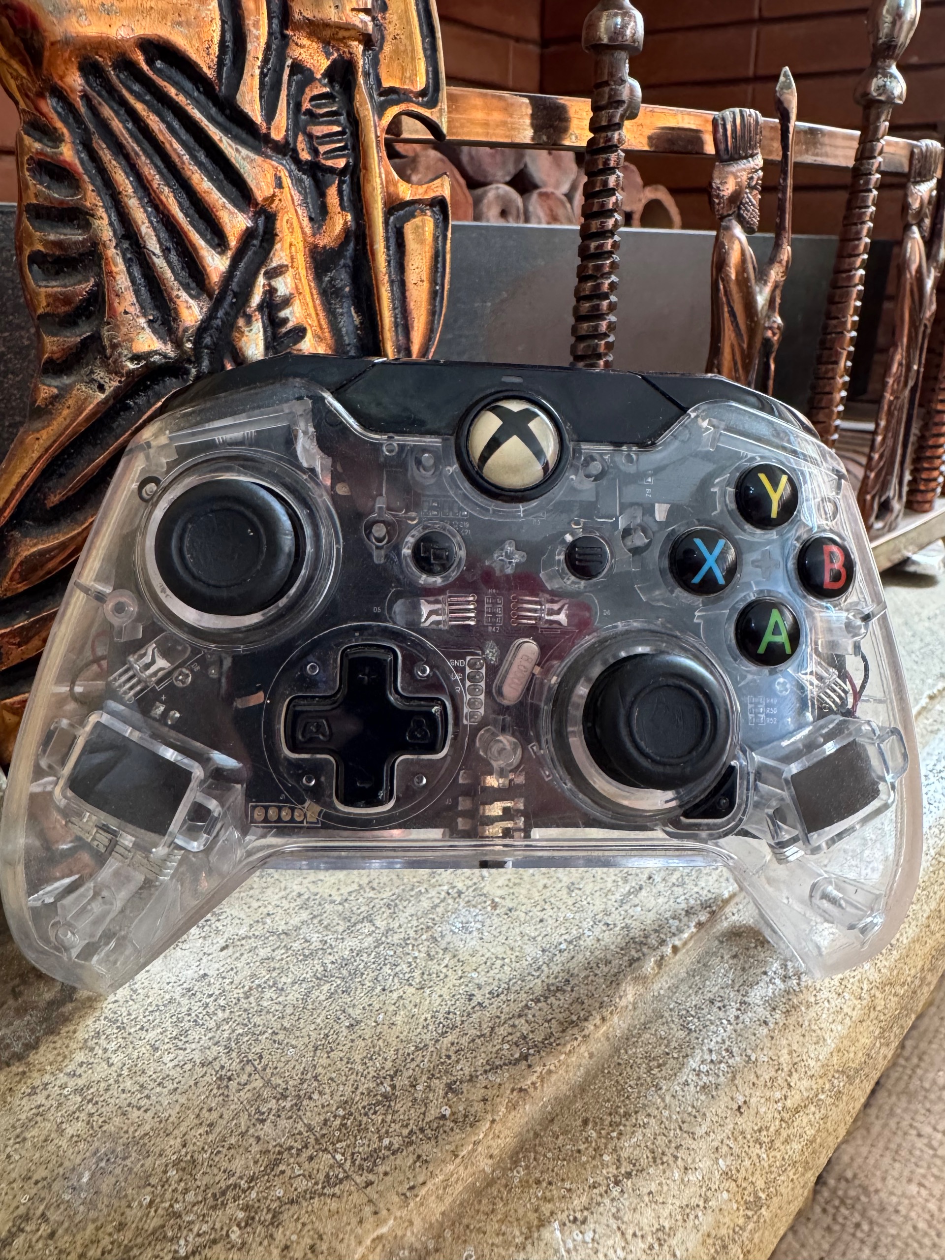 دسته ایکس باکس کریستالی سیمی