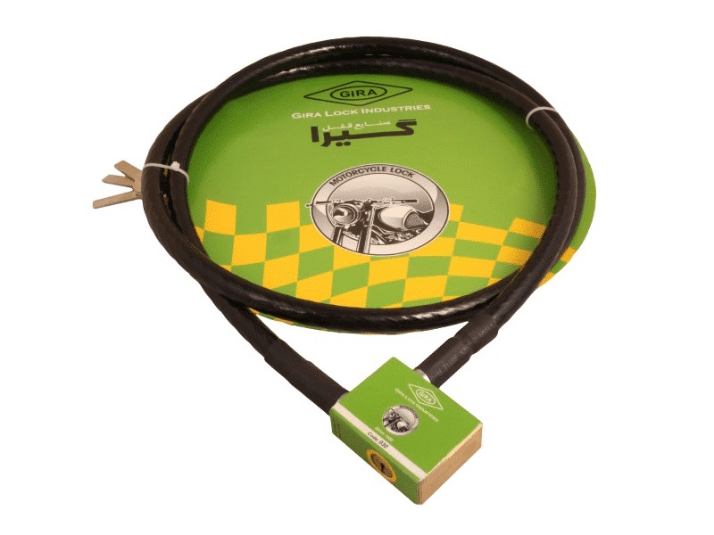 قفل ویژه موتور سیکلت 175 سانت کد 030 گیرا