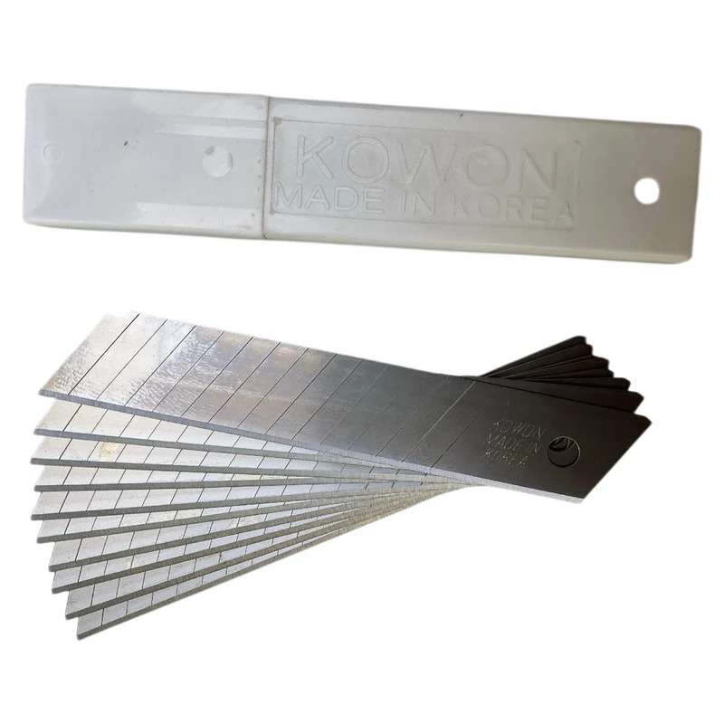 بسته ده عددی تیغ کاتر بزرگ kowon (ساخت کره خورده)