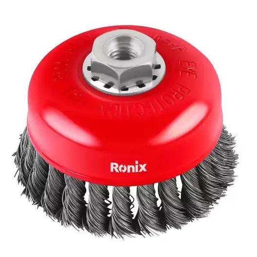 برس بافتی کاسه ای 100 میل رونیکس مدل RH-9943