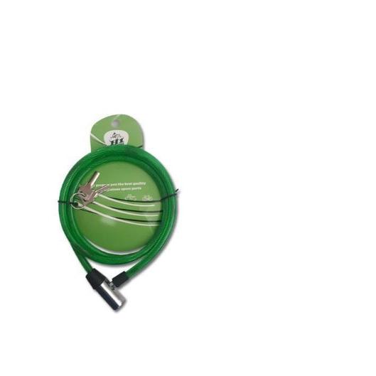 قفل دوچرخه کلیدی سر فلزی