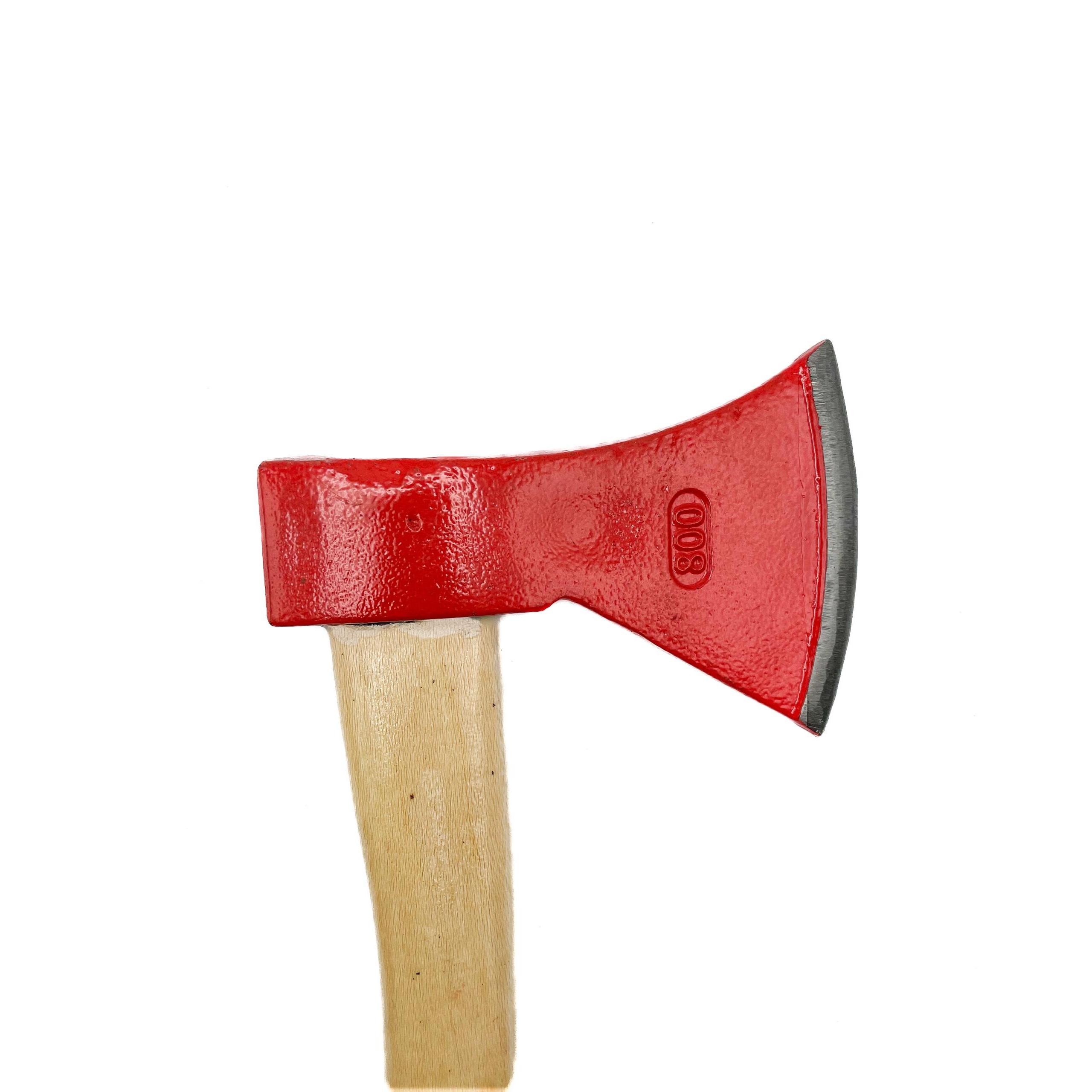 تبر فولادی دسته چوبی