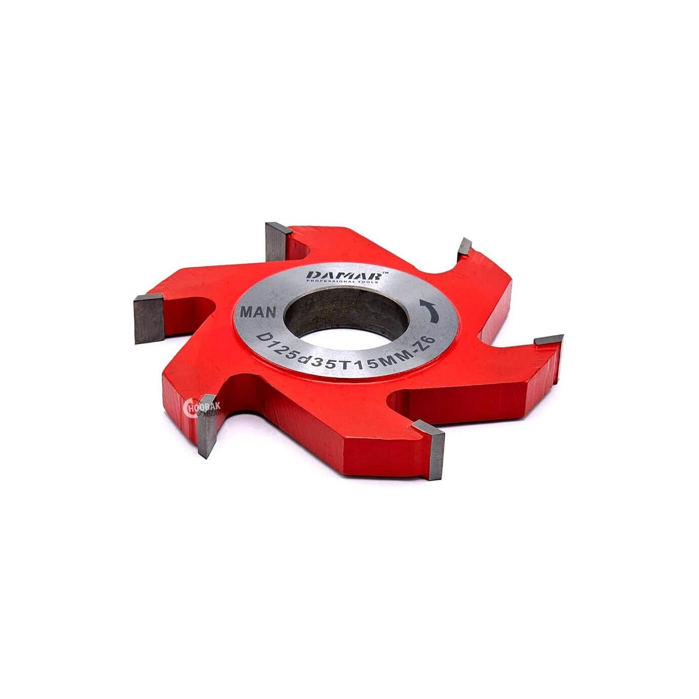 توپی شیارزن کد DMGCD125d35T15Z6