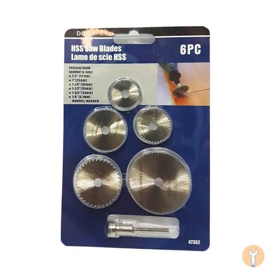 صفحه برش فلزی مینیاتوری 6 عددی