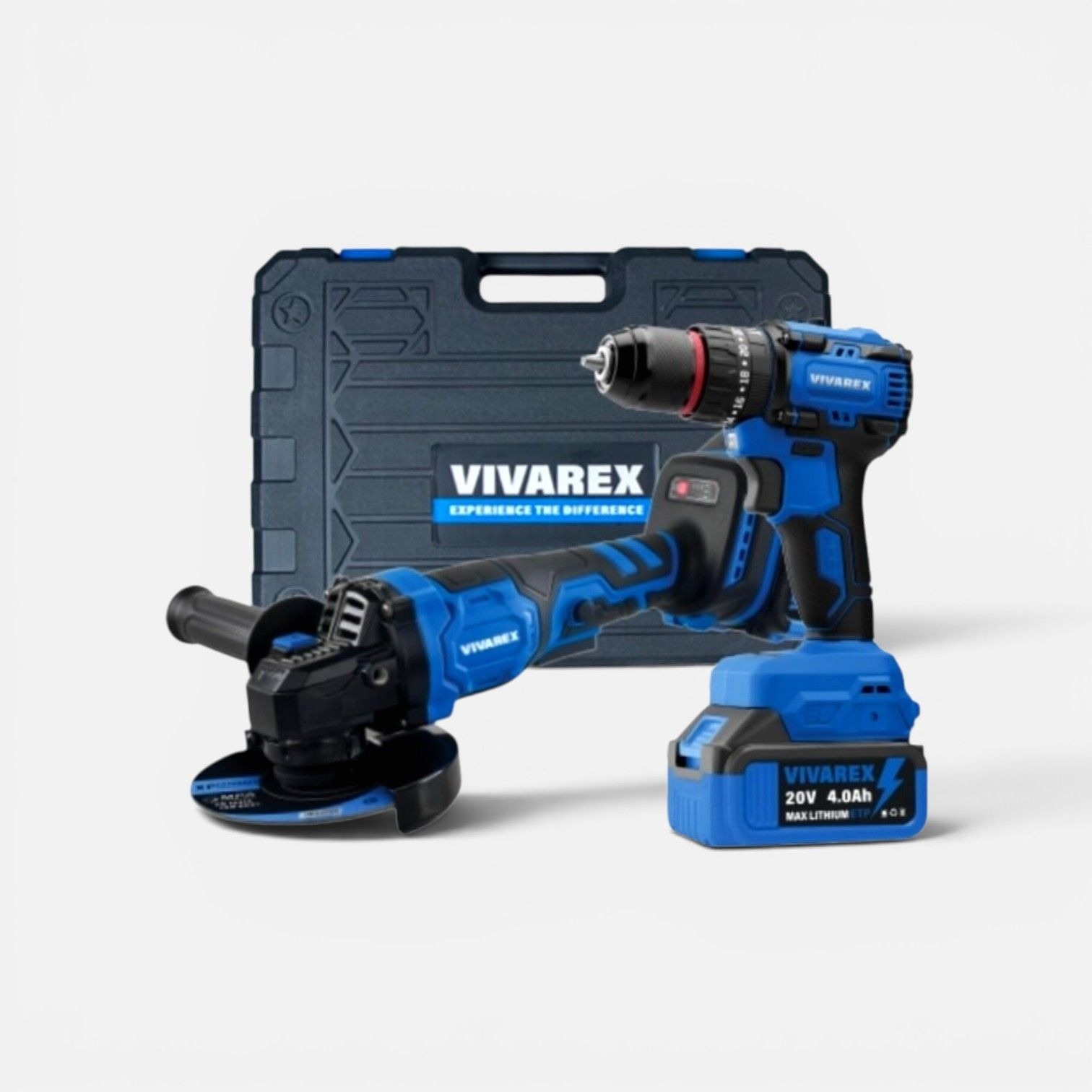 کیت دریل و مینی فرز شارژی ویوارکس مدل VR2402-BCK