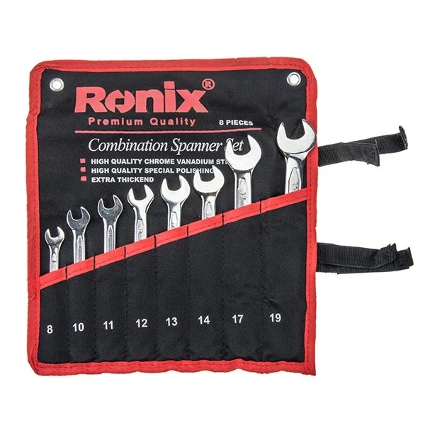 آچار سری 8عددی یکسر تخت رونیکس مدل RH-2157