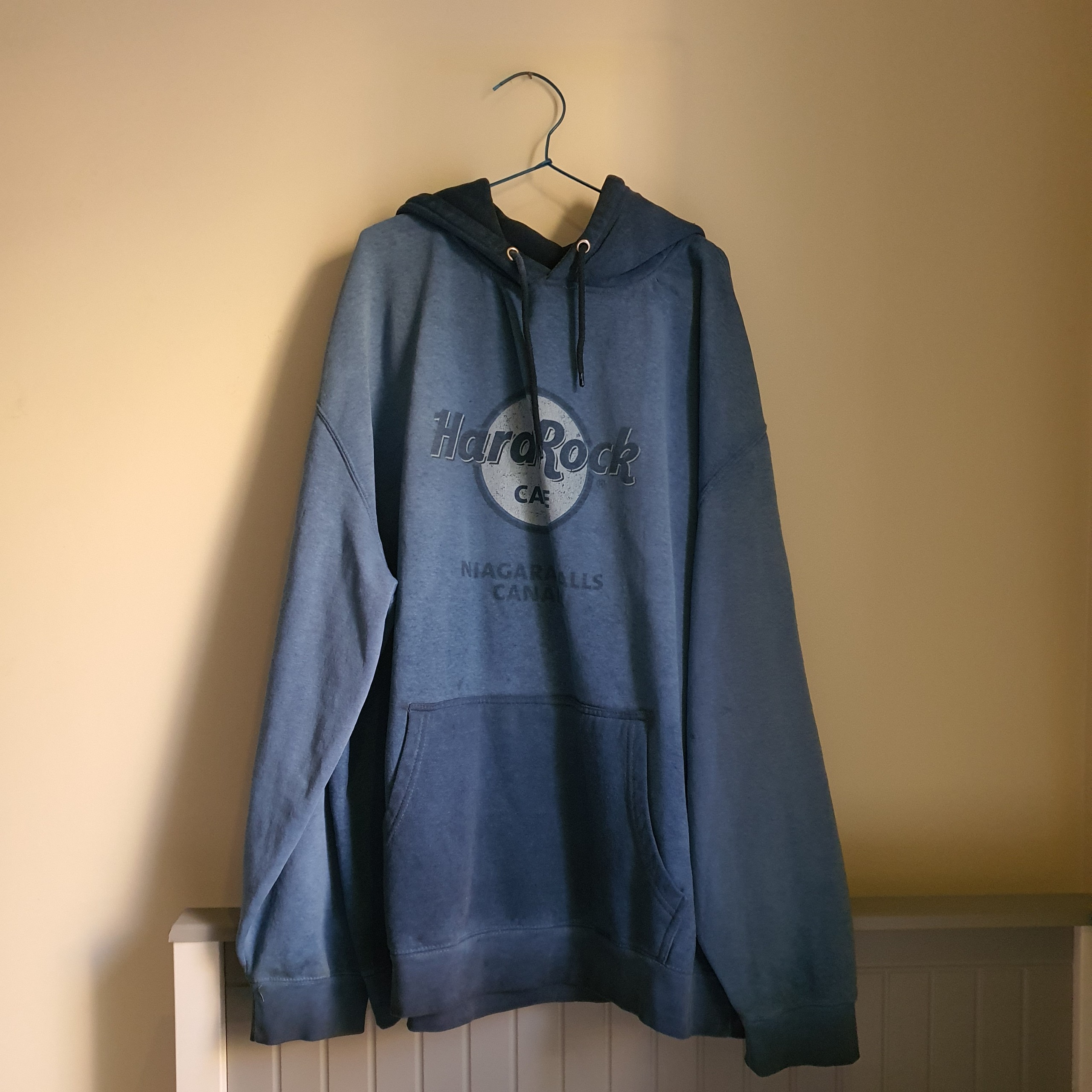 هودی hard rock cafe اصل ( یونیسکس ، آبی )