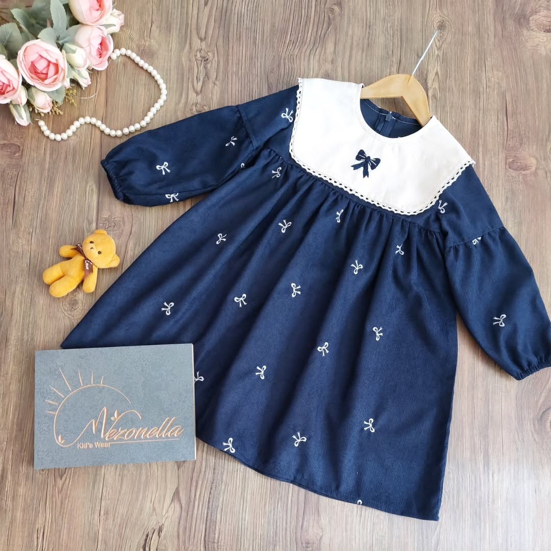 پیراهن شوکا مدل پاپیون