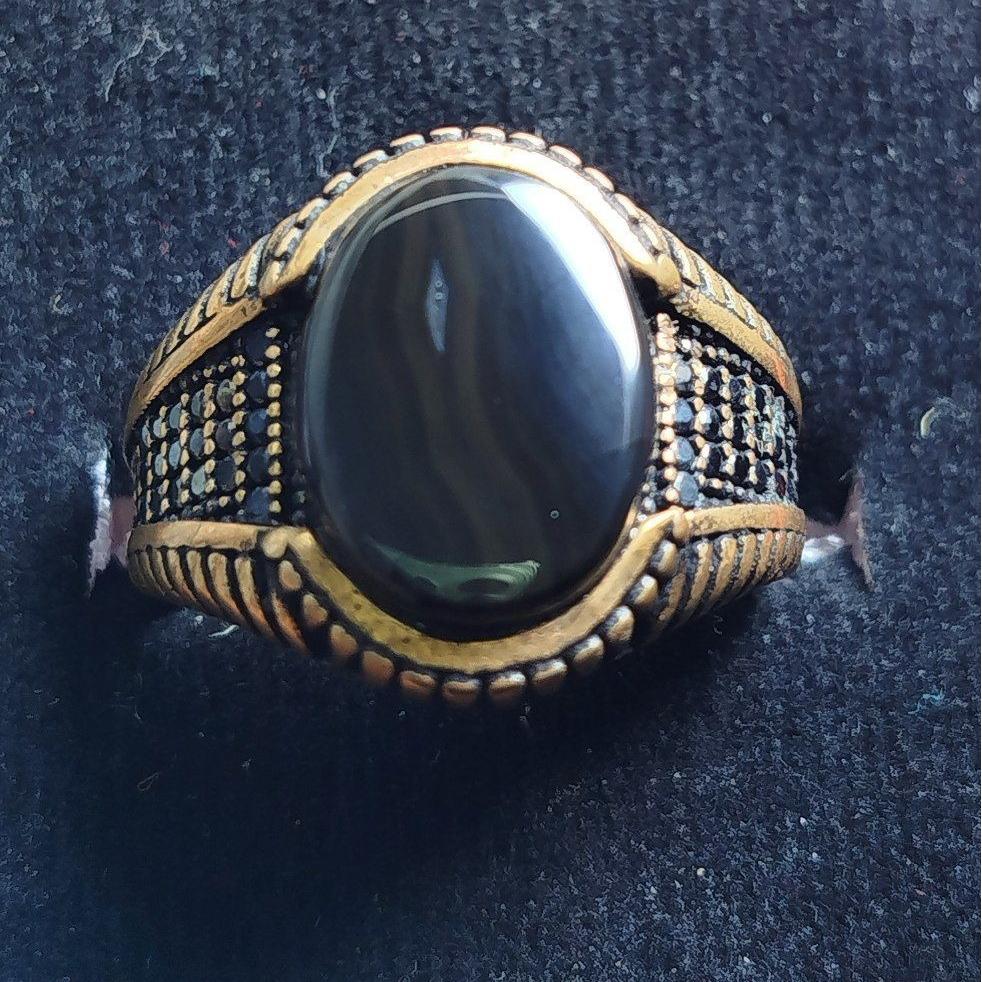 انگشتر مردانه استیل