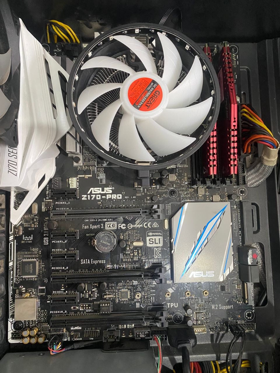 باندل ایسوس z170-pro i5 7400 8gb