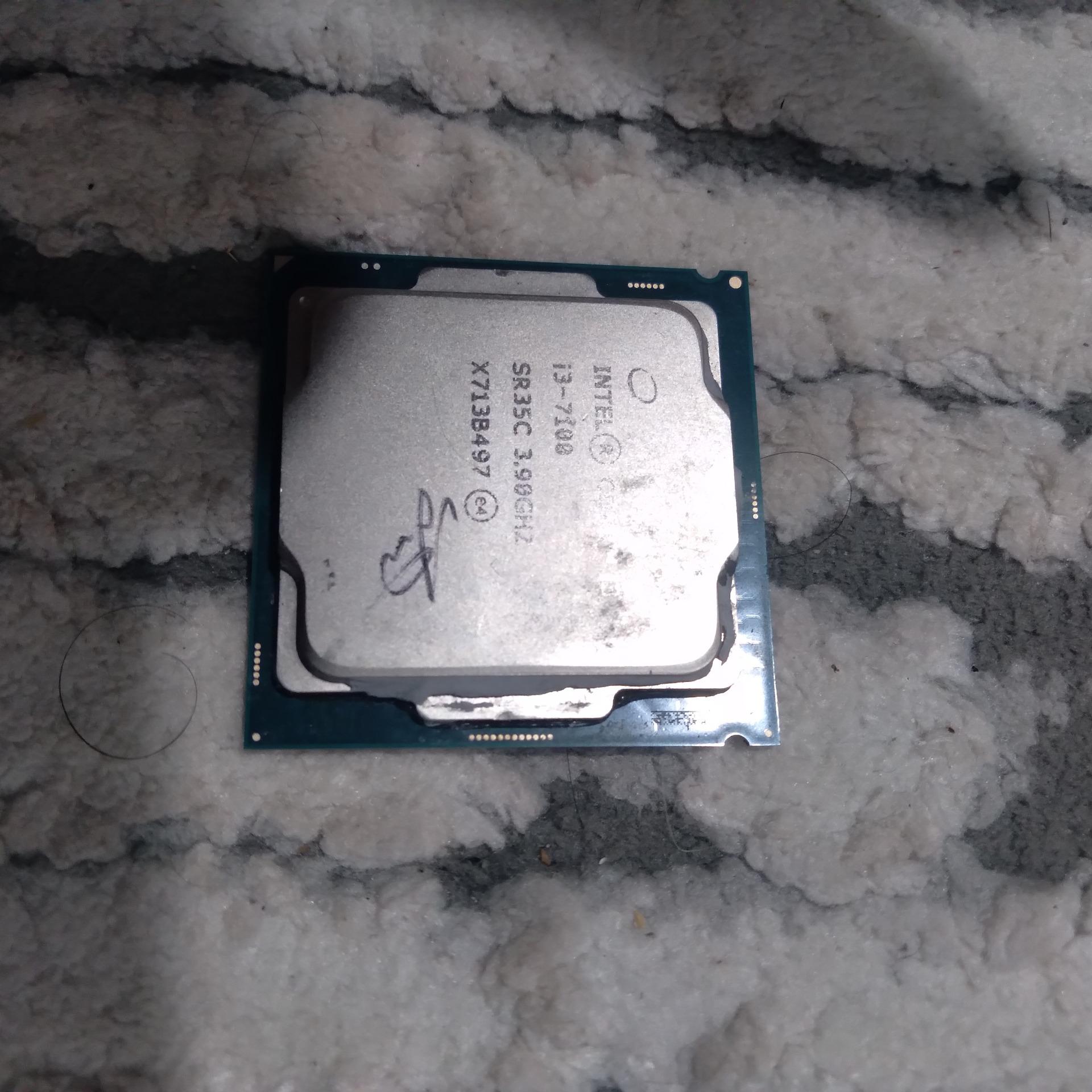 Cpu i3 7100