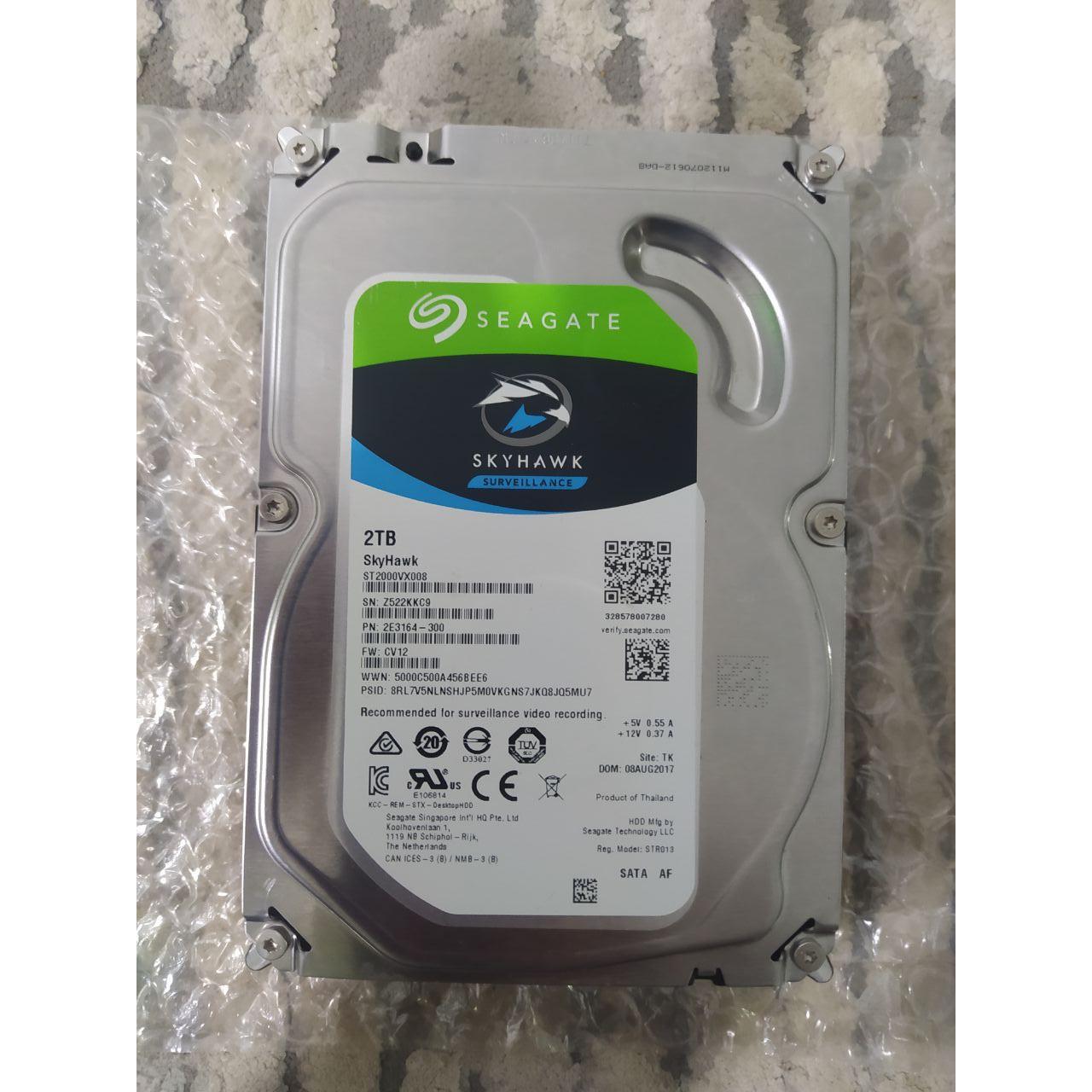 هارد 2ترا سیگیت نسخه sky hawk نو و کمیاب