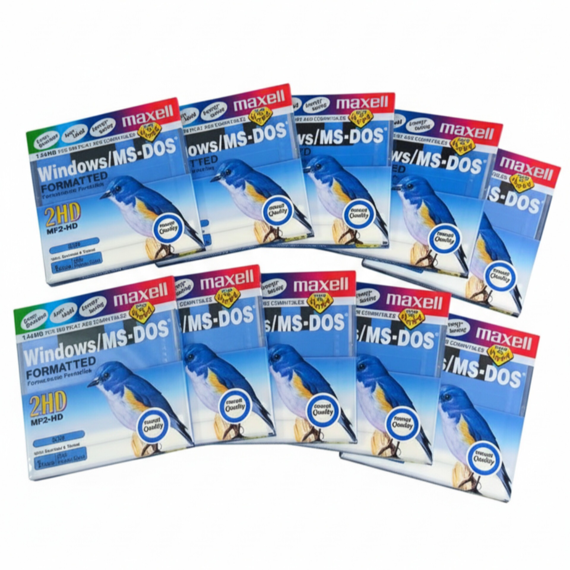 فلاپی دیسک مکسل مدل 2HD-1.44Mb بسته 10 عددی