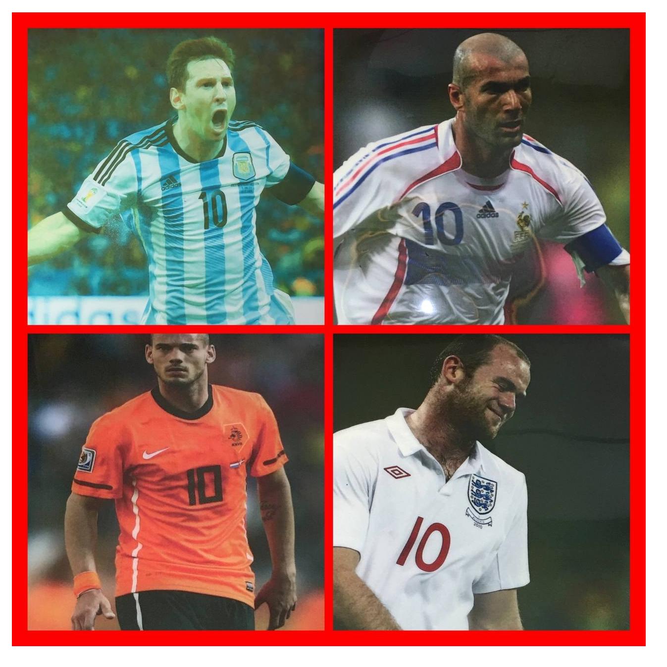 پوستر فوتبالی بک لایت PVC - ستارگان فوتبال