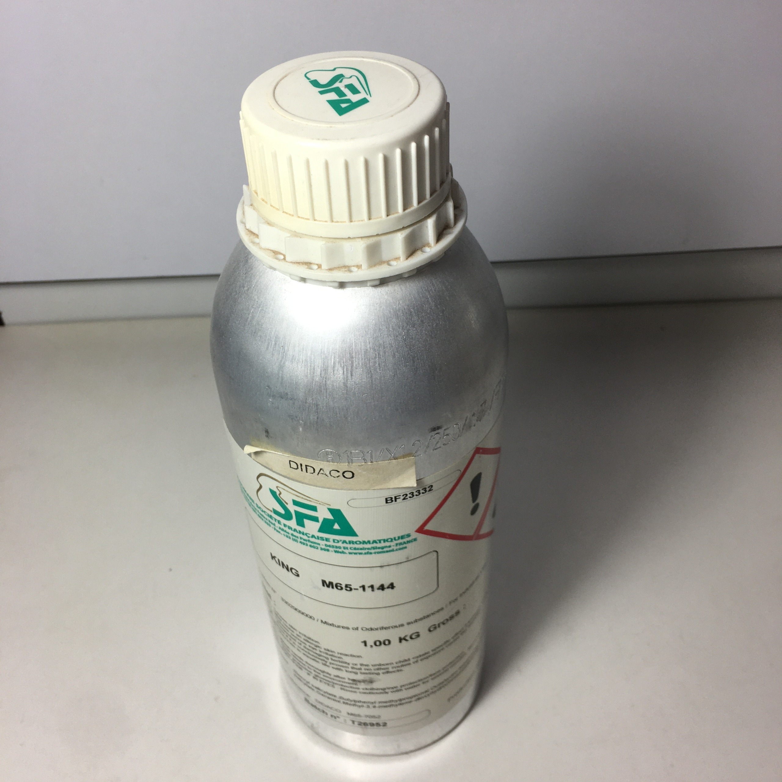 بطری آلومینیومی اسانس (SFA)