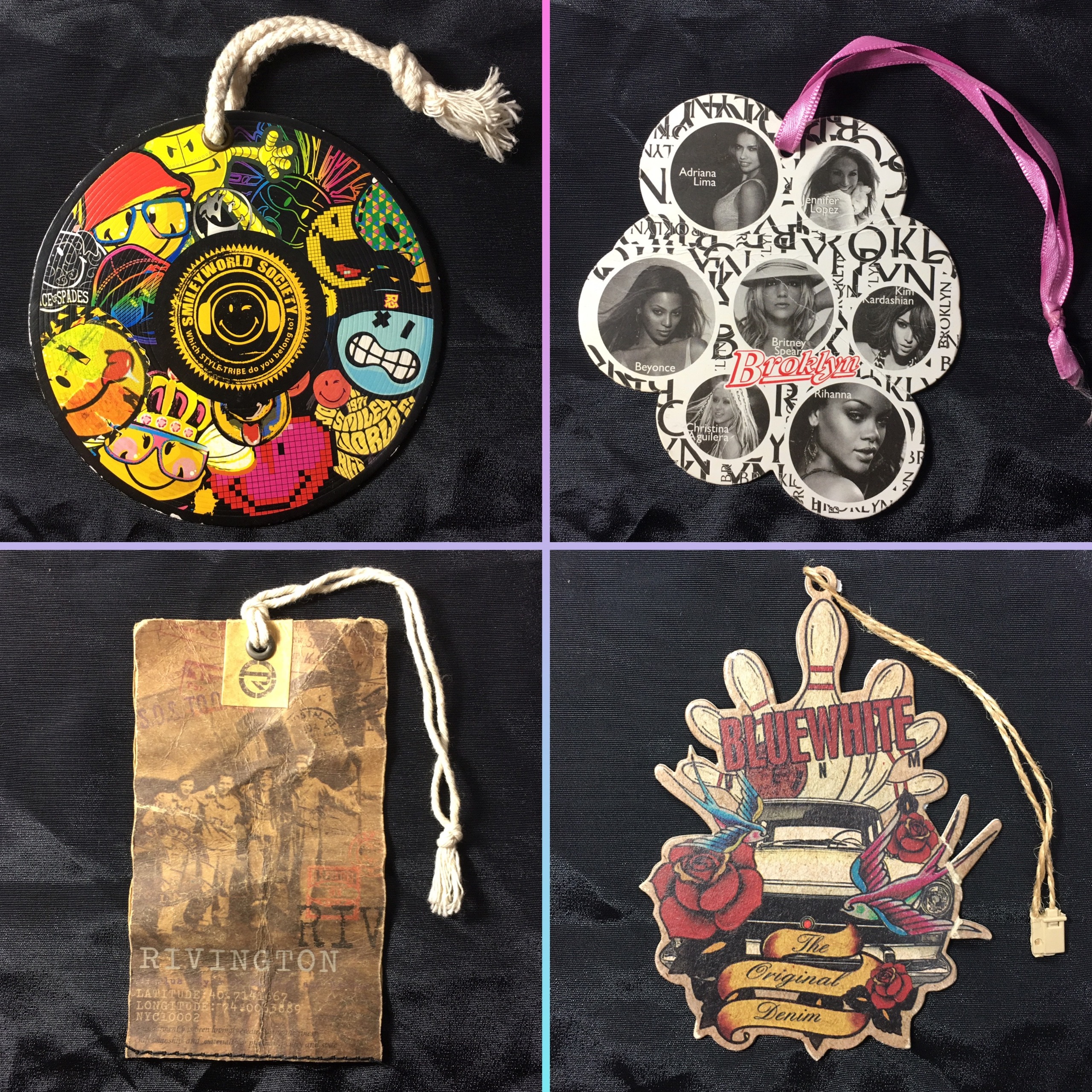 مجموعه 4 عددی لیبل های کلکسیونی