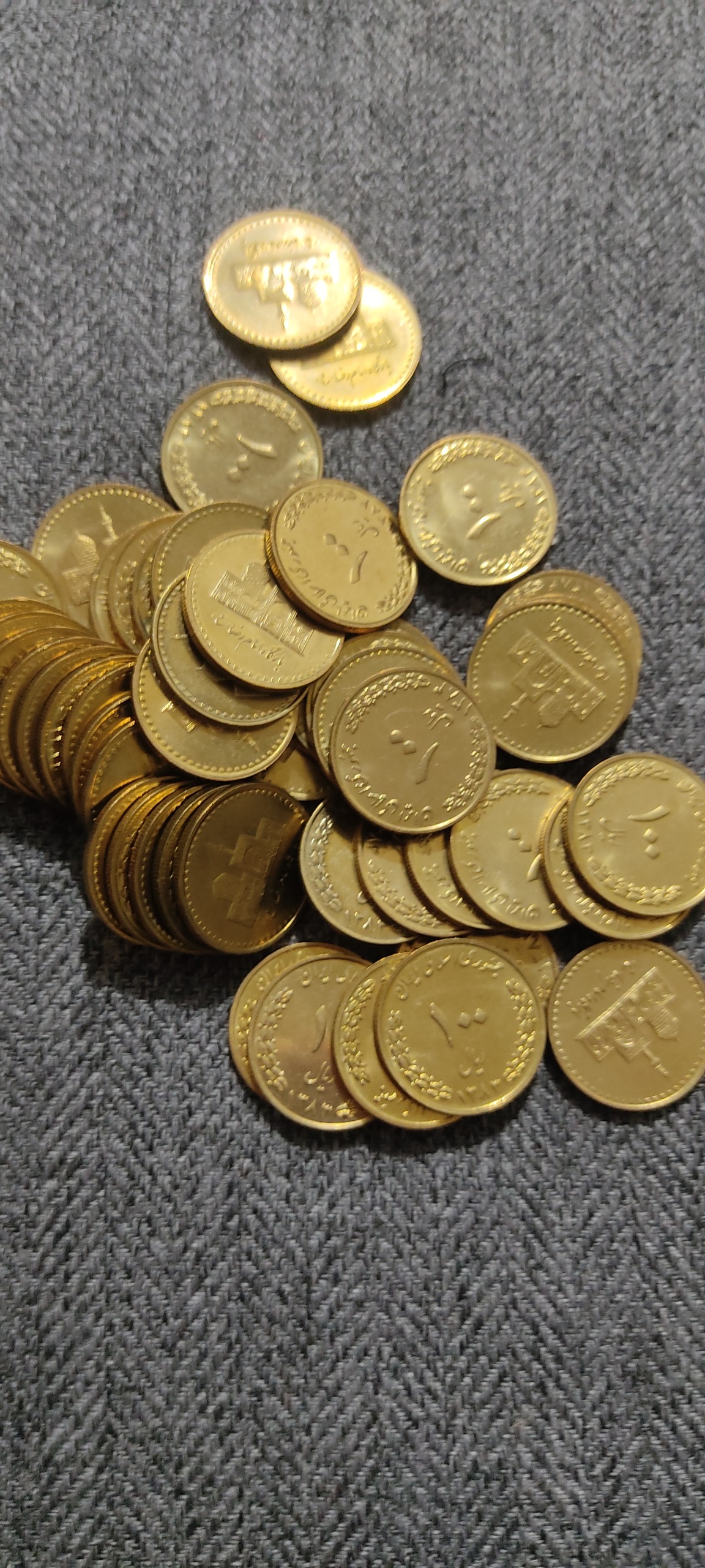 50سکه 100ریال برنزامام رضا
