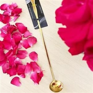 ملاقه پارچه طلایی