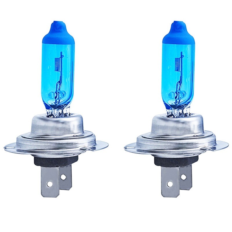 لامپ خودرو H7 یخی (100وات) بسته 2 عددی