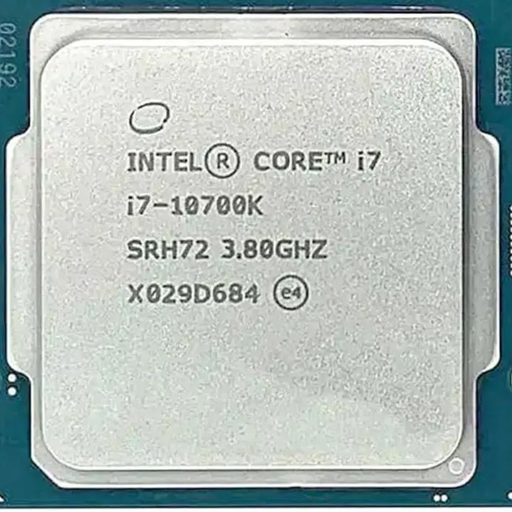 Intel core i7 10700k(Gen10)
