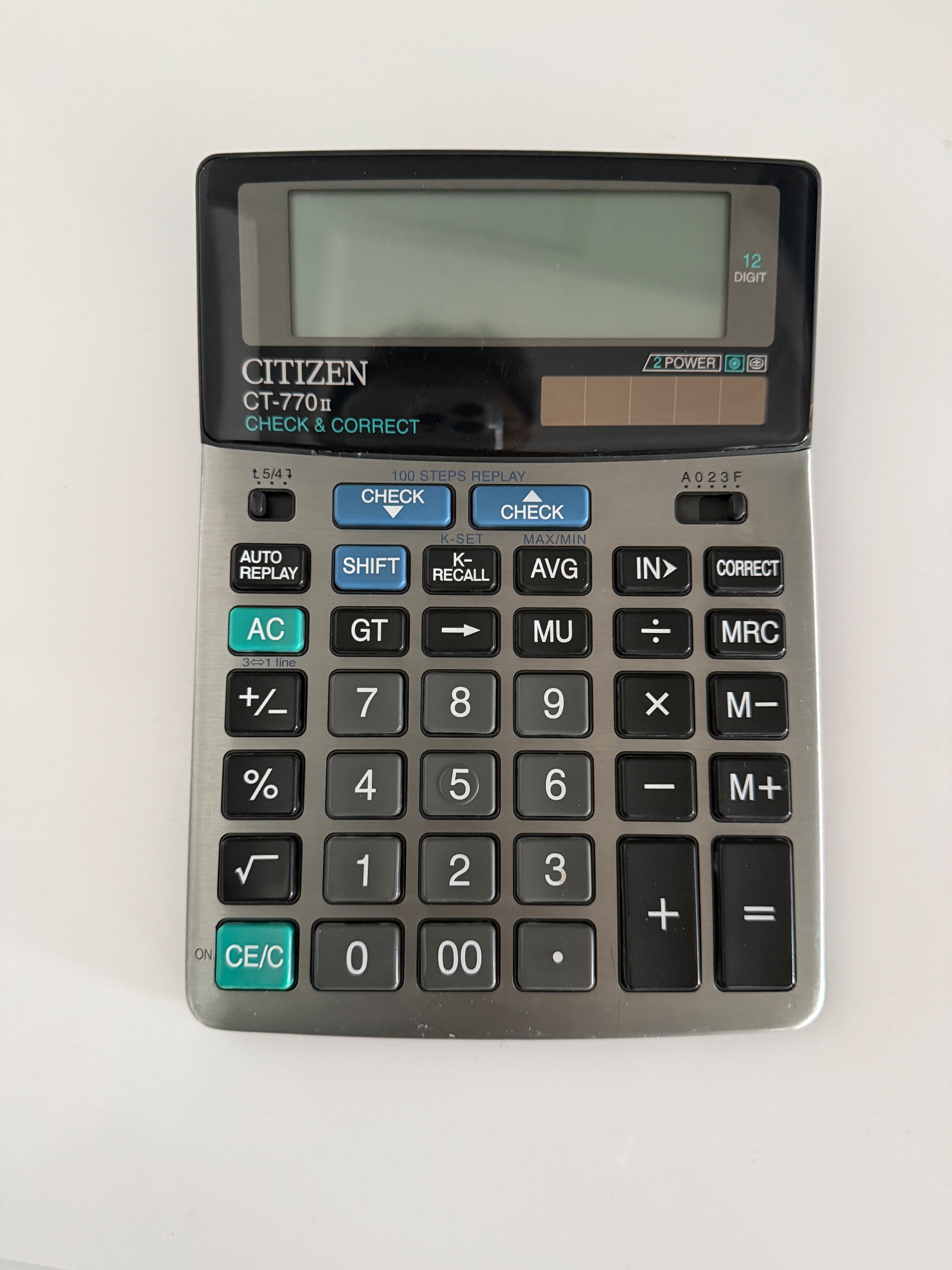 ماشین حساب سیتیزن 770II