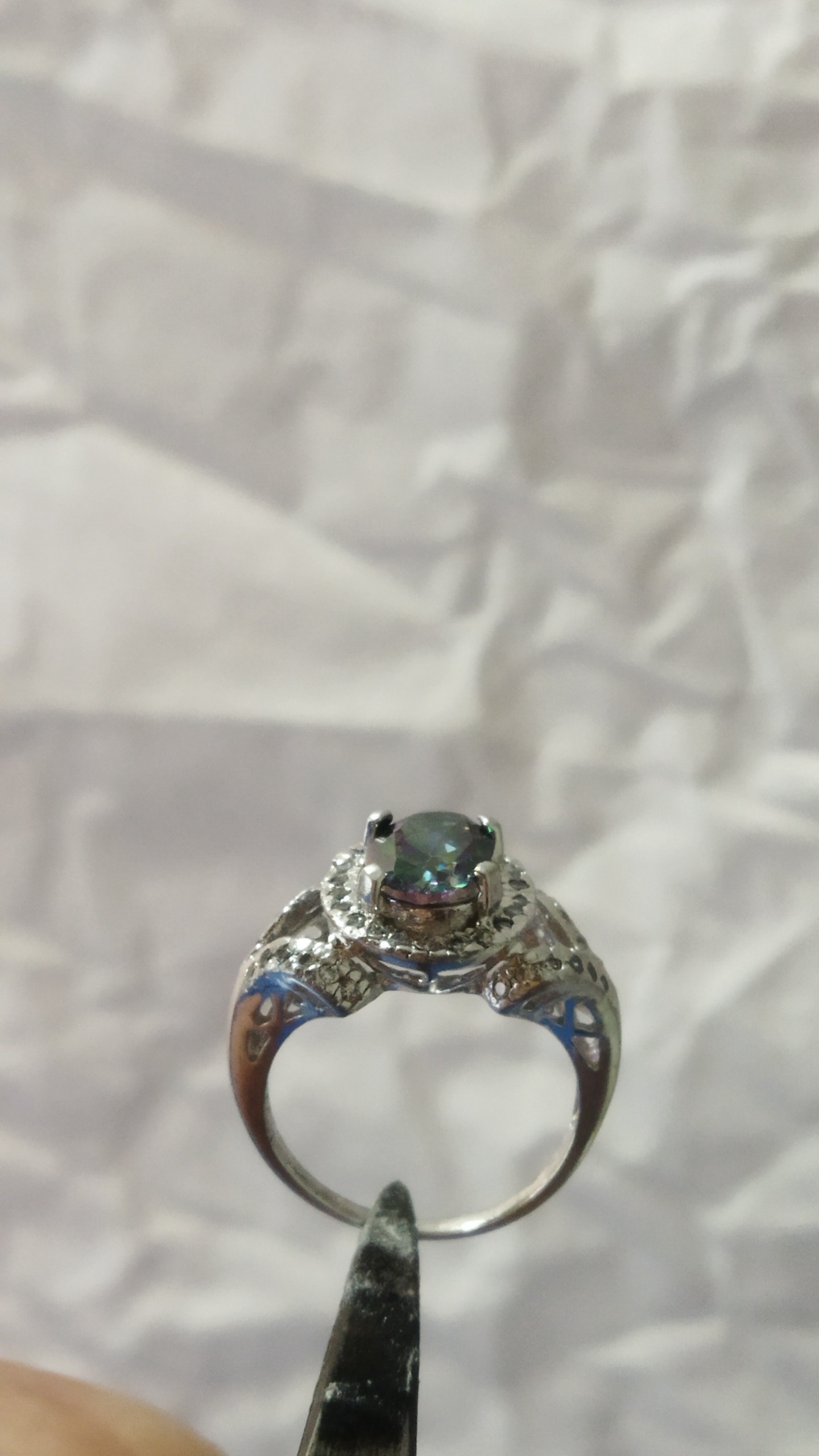 انگشتر نقره زنانه