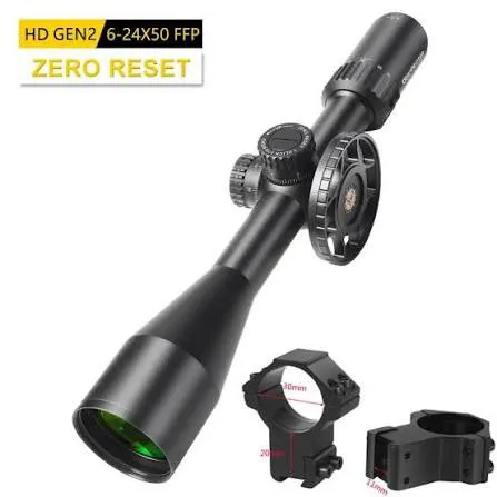 دوربین تفنگ وست هانتر HD-Gen2 6-24x50