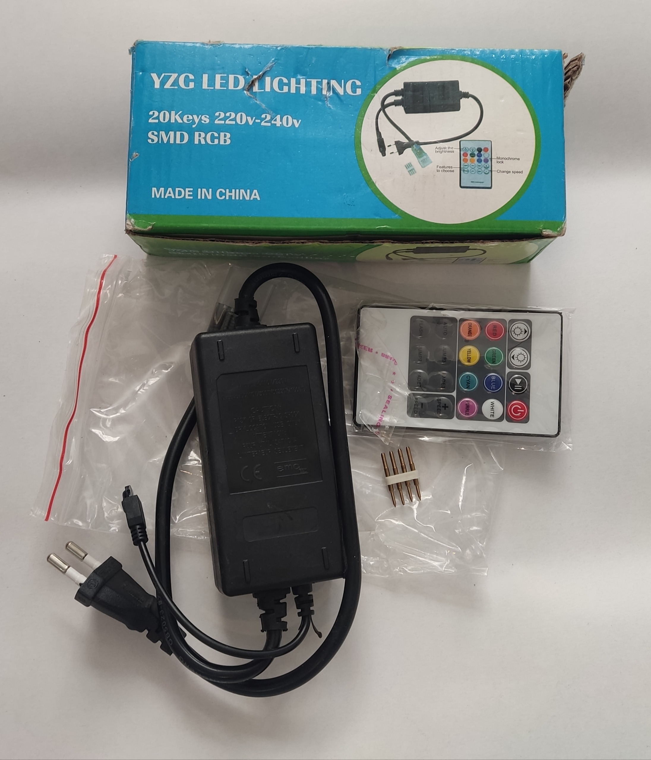 رقص نور با ریموت ریسه RGB