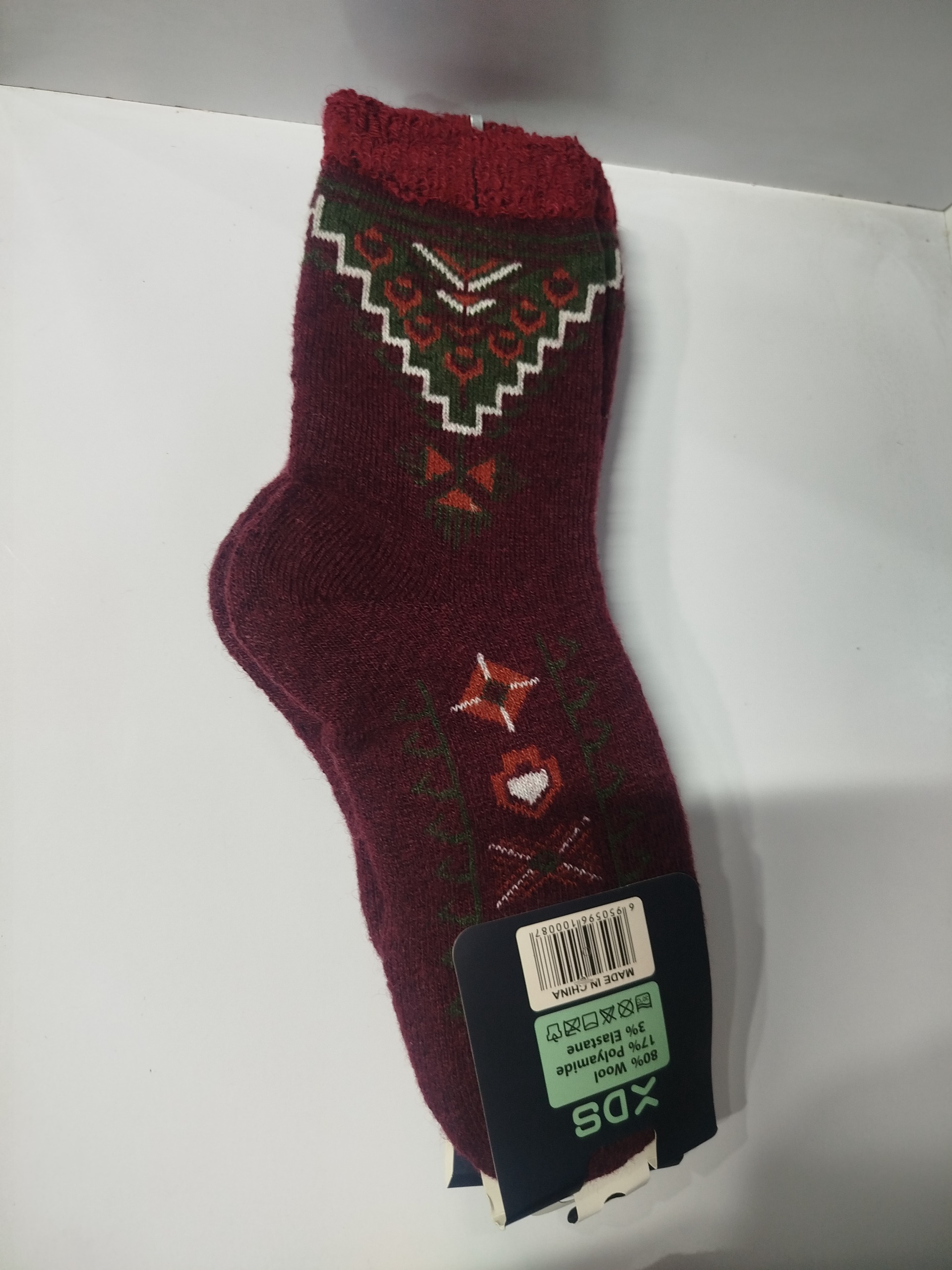 جوراب کوهنوردی پشمی