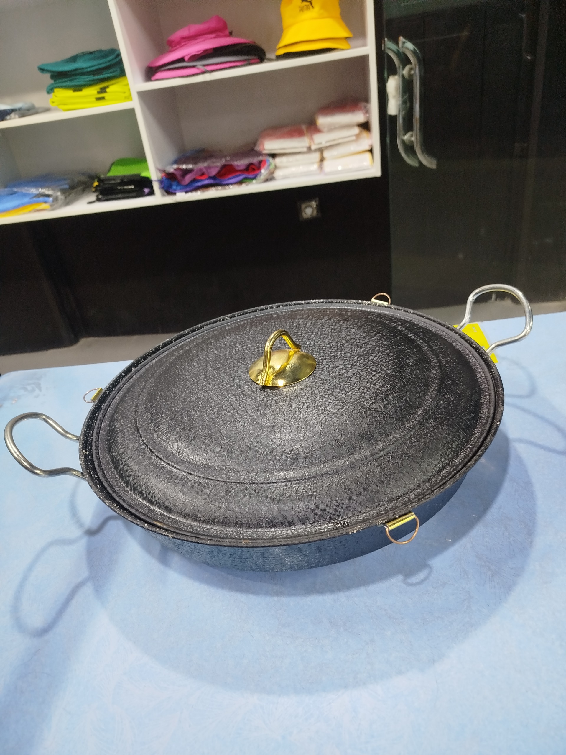 تابه درب دار با روکش گرانیتی