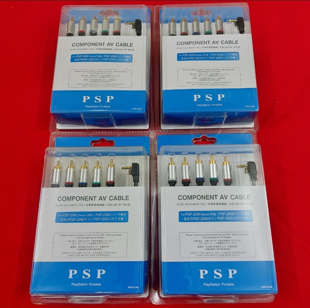 کابل تصویر کامپوننت کمیاب سونی SONY PSP 2000