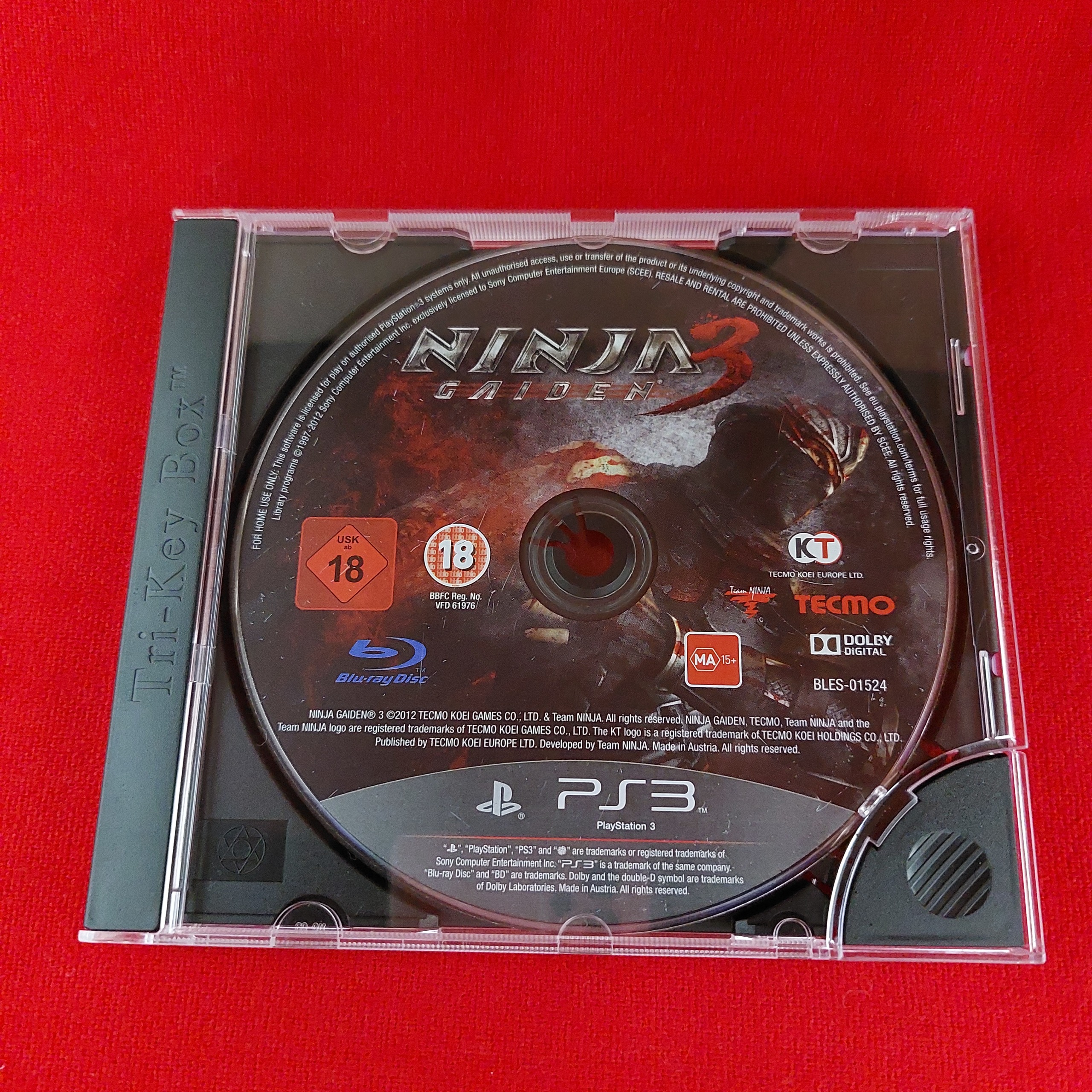 بازی اورجینال Ninja Gaiden 3 ps3 کلکسیونی نایاب