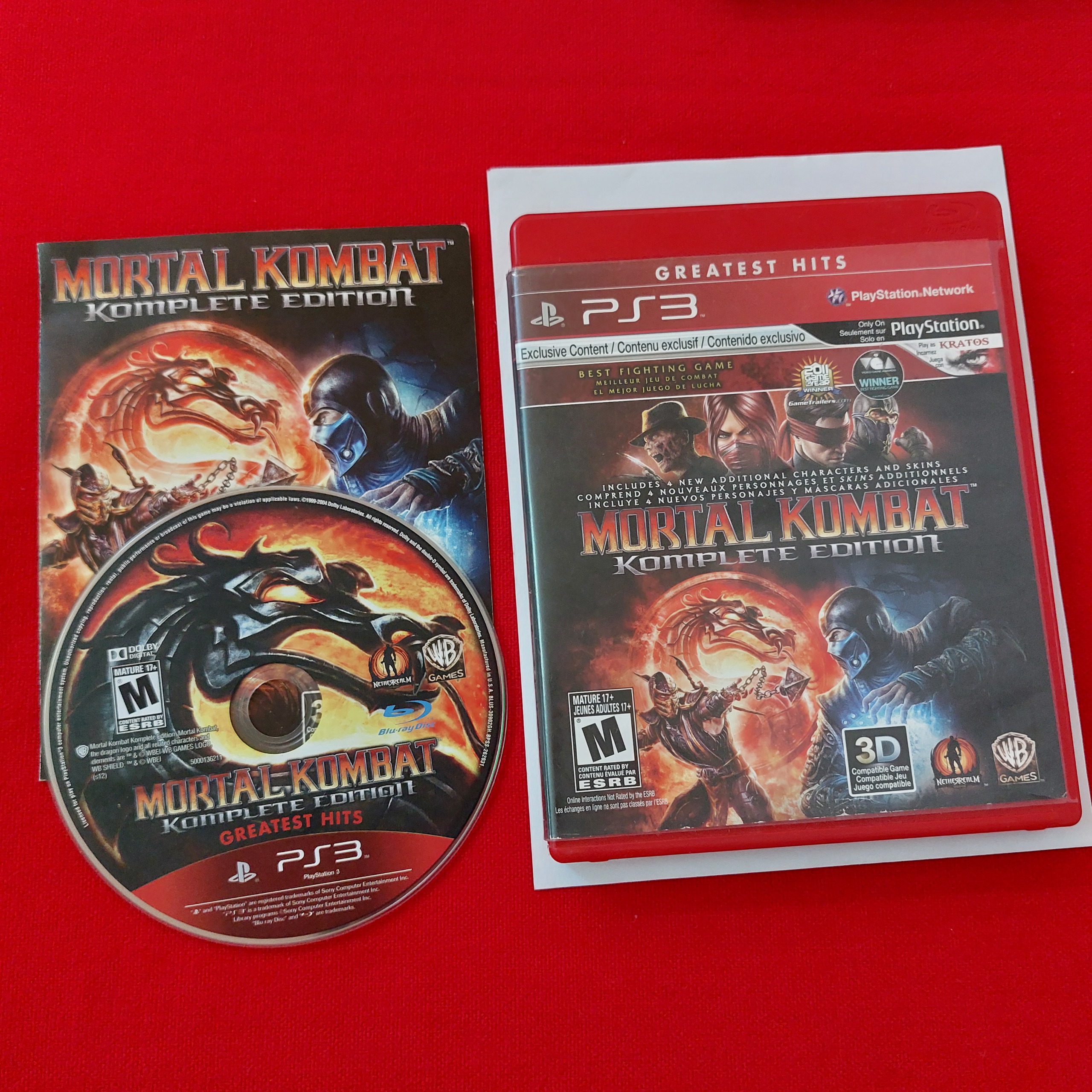 Mortal kombat ps3 komplete edition
