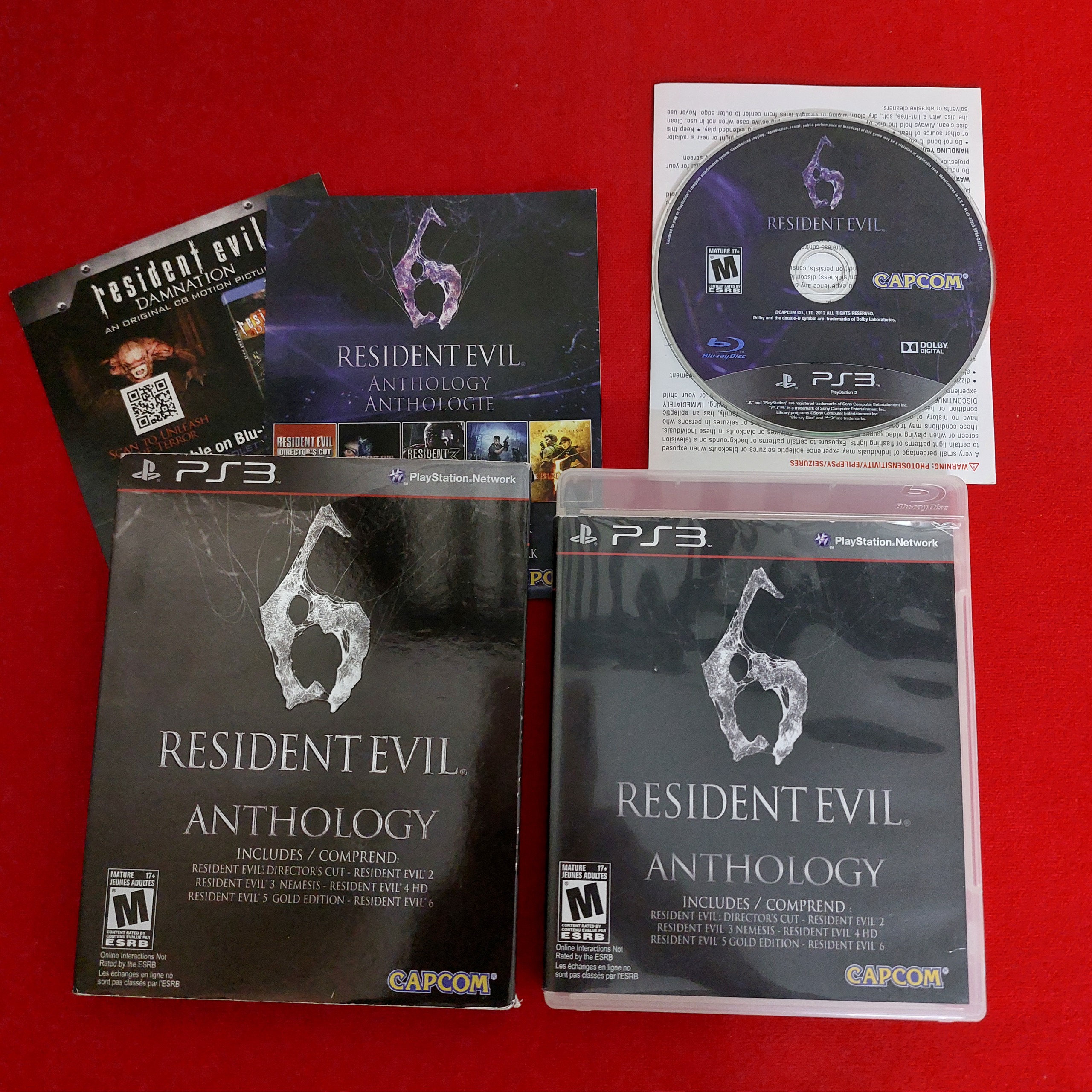 Resident evil 6 anthology ( نایاب ارشیوی )