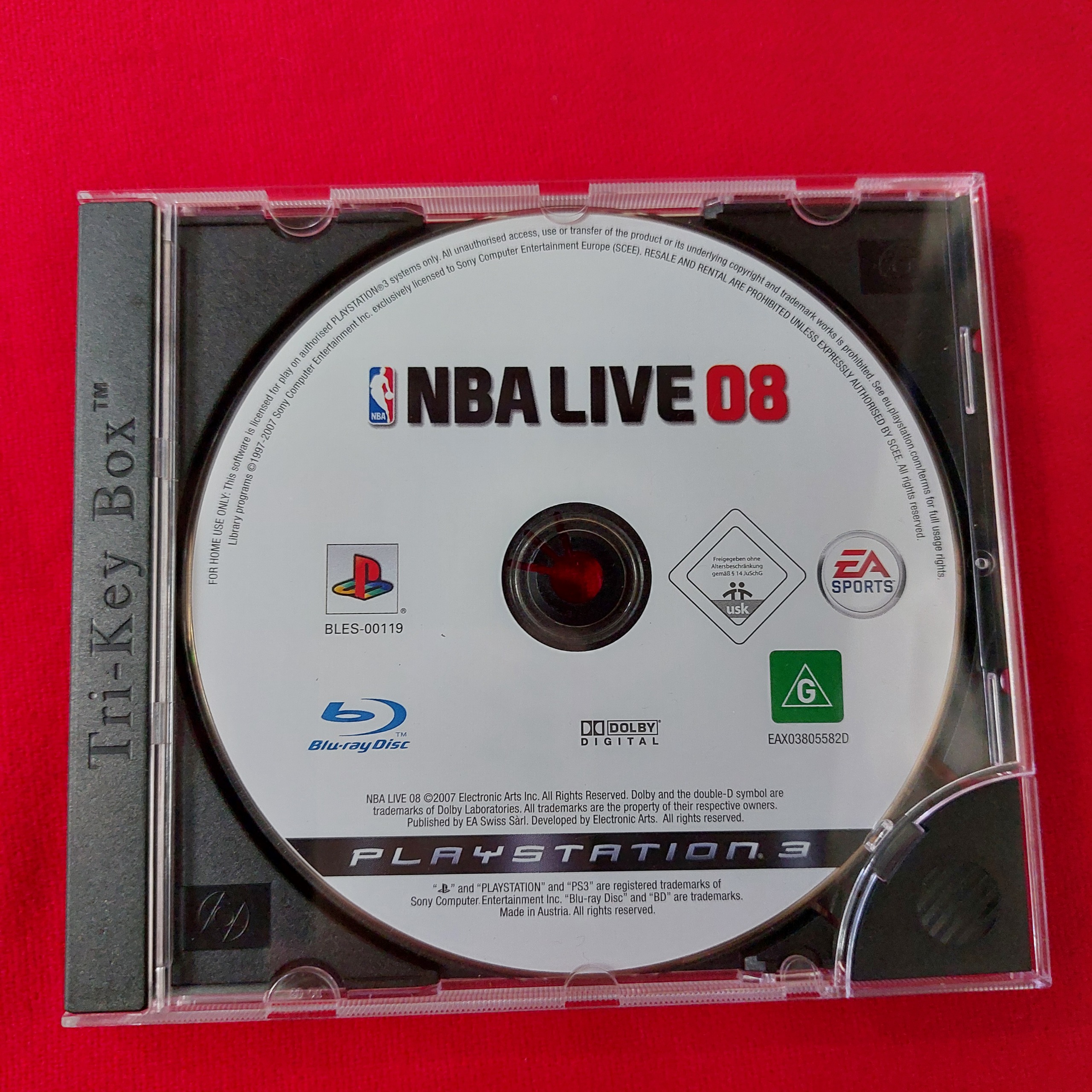 NBA Live 08 ps3 بسیار نایاب و ارزشمند