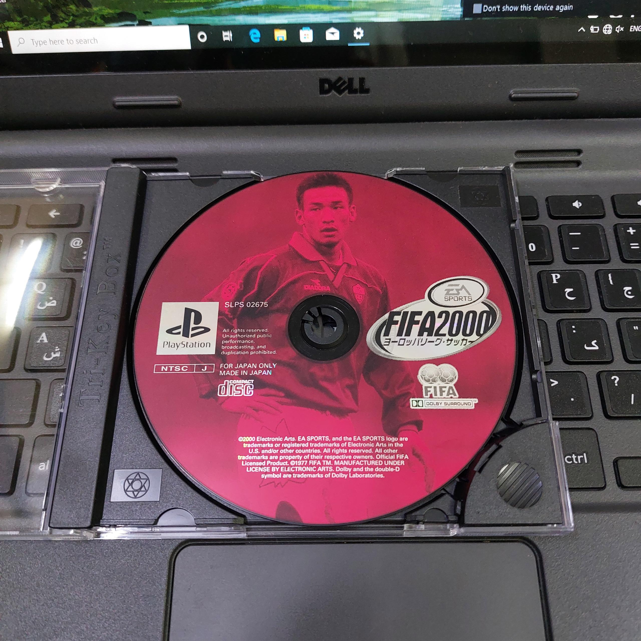 بازی اورجینال FIFA 2000 پلی استیشن 1