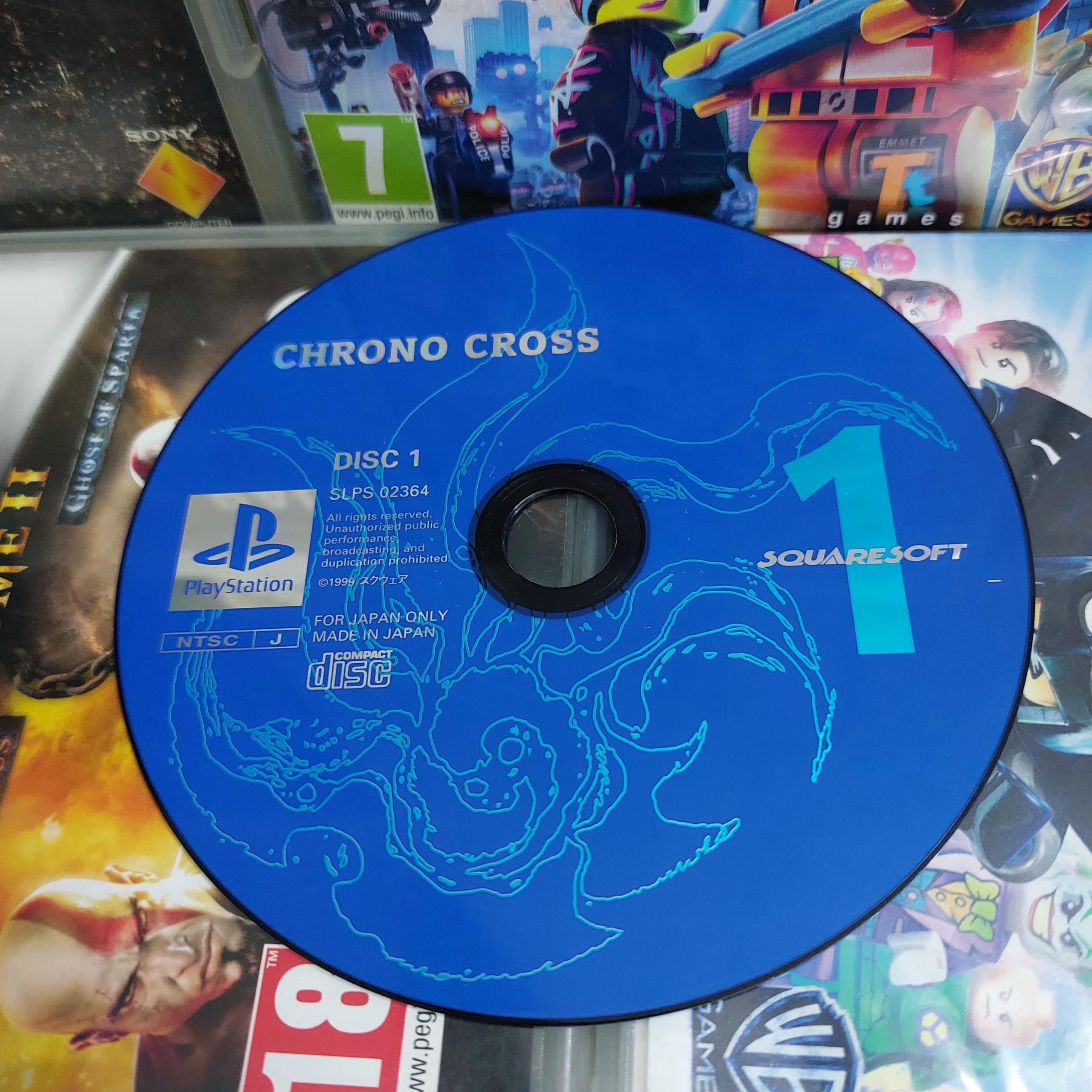 دیسک یک chrono cross ps1 ریجن J