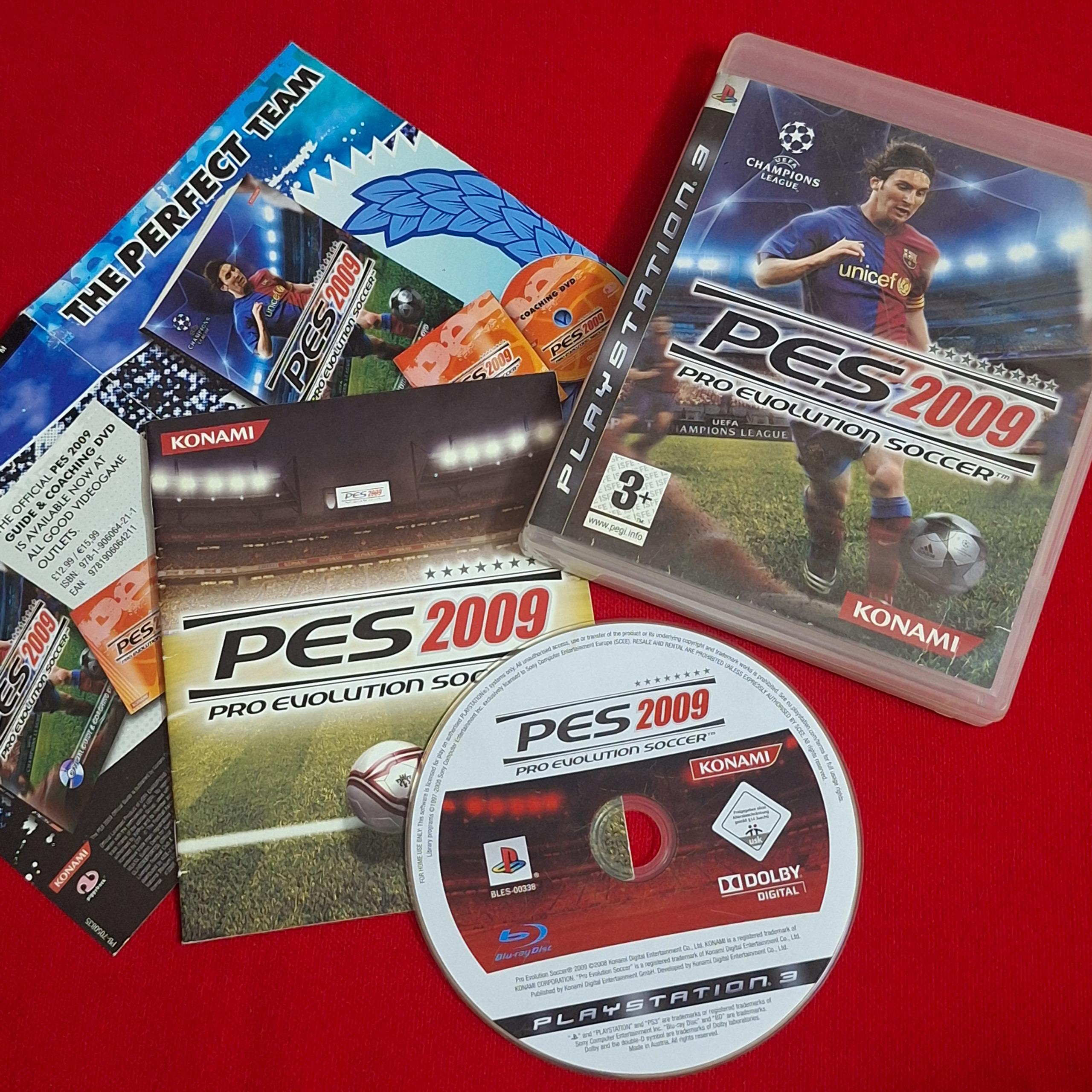 Pes 2009 Ps3 ( ریجن 2 انگلیس )